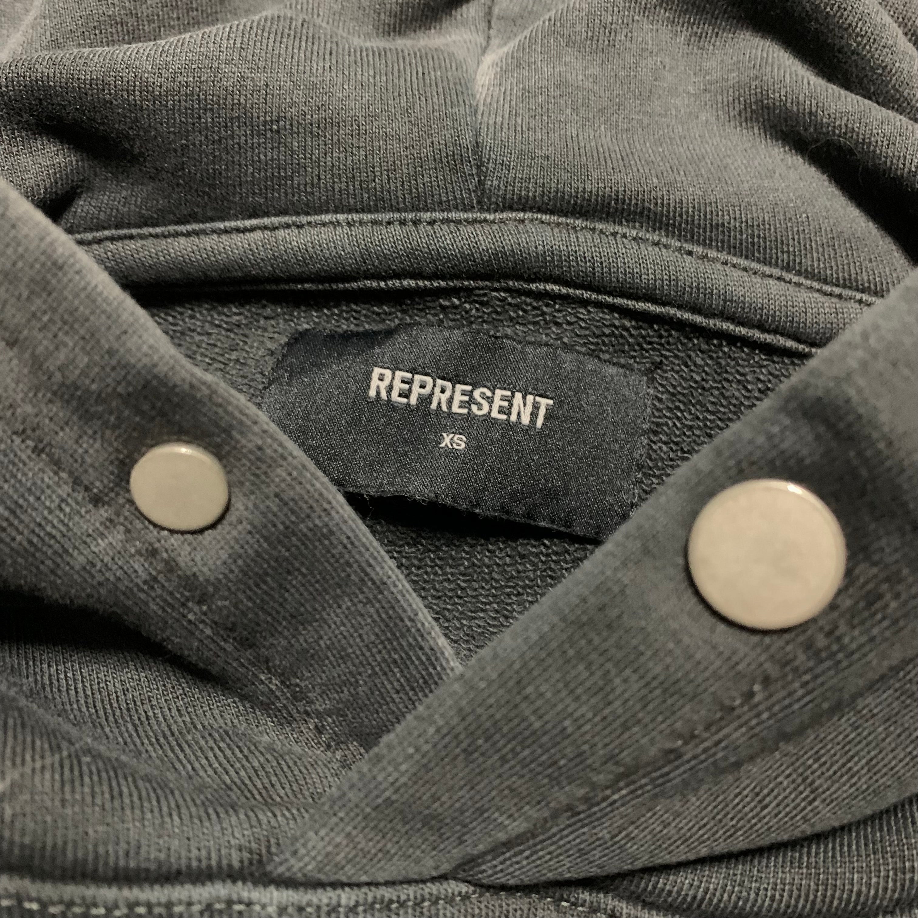 Represent XS Terrier Tension Vintage Black Hoodie