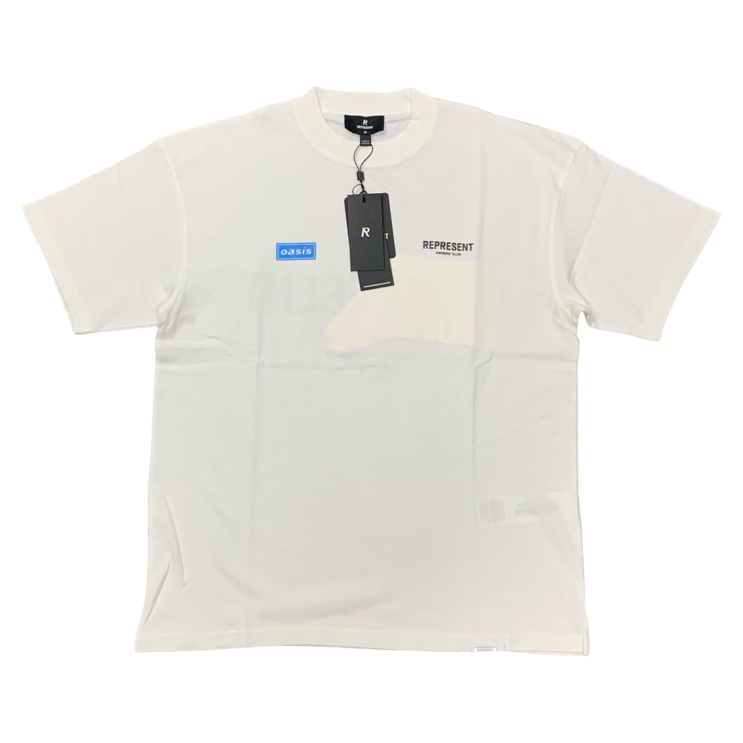 Represent XS Tee Oasis Owners Club Flat White T-Shirt
