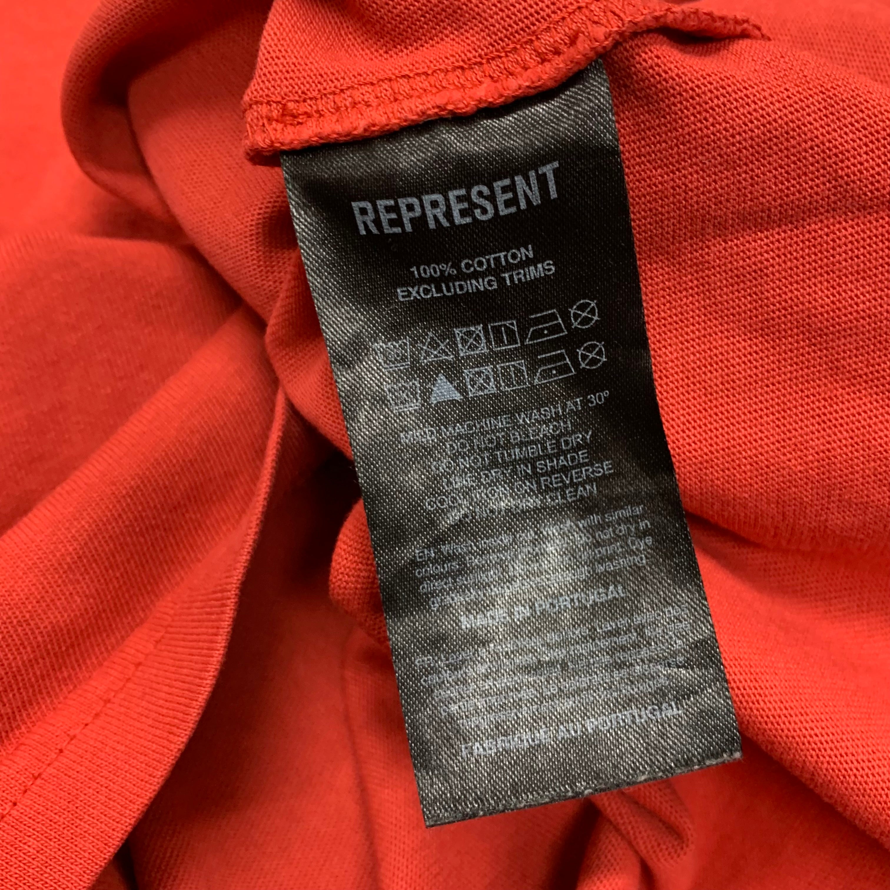 Represent Small Tee Owners Club Barbados Cherry Red T-Shirt