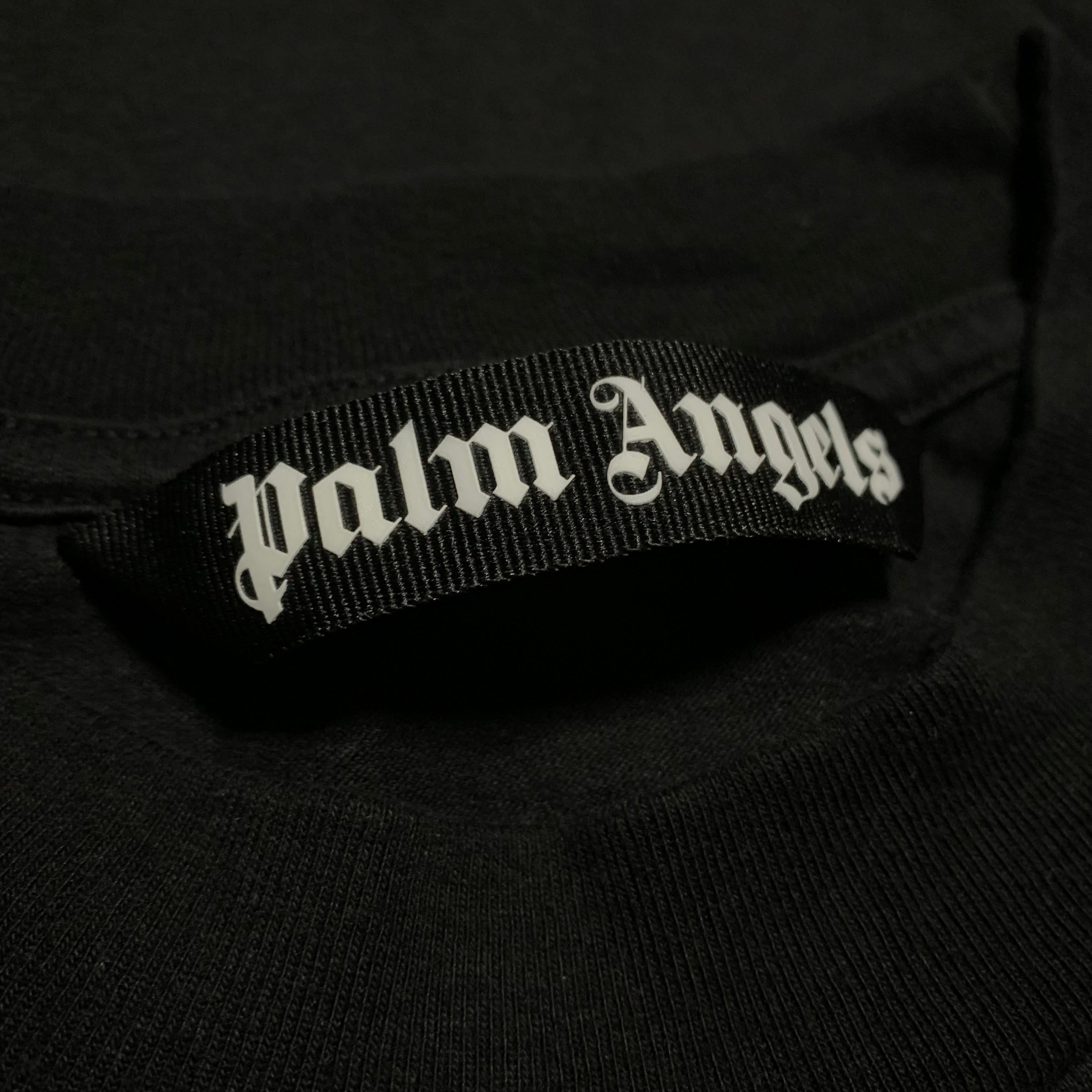 Palm Angels Medium Classic Bear Black Tee