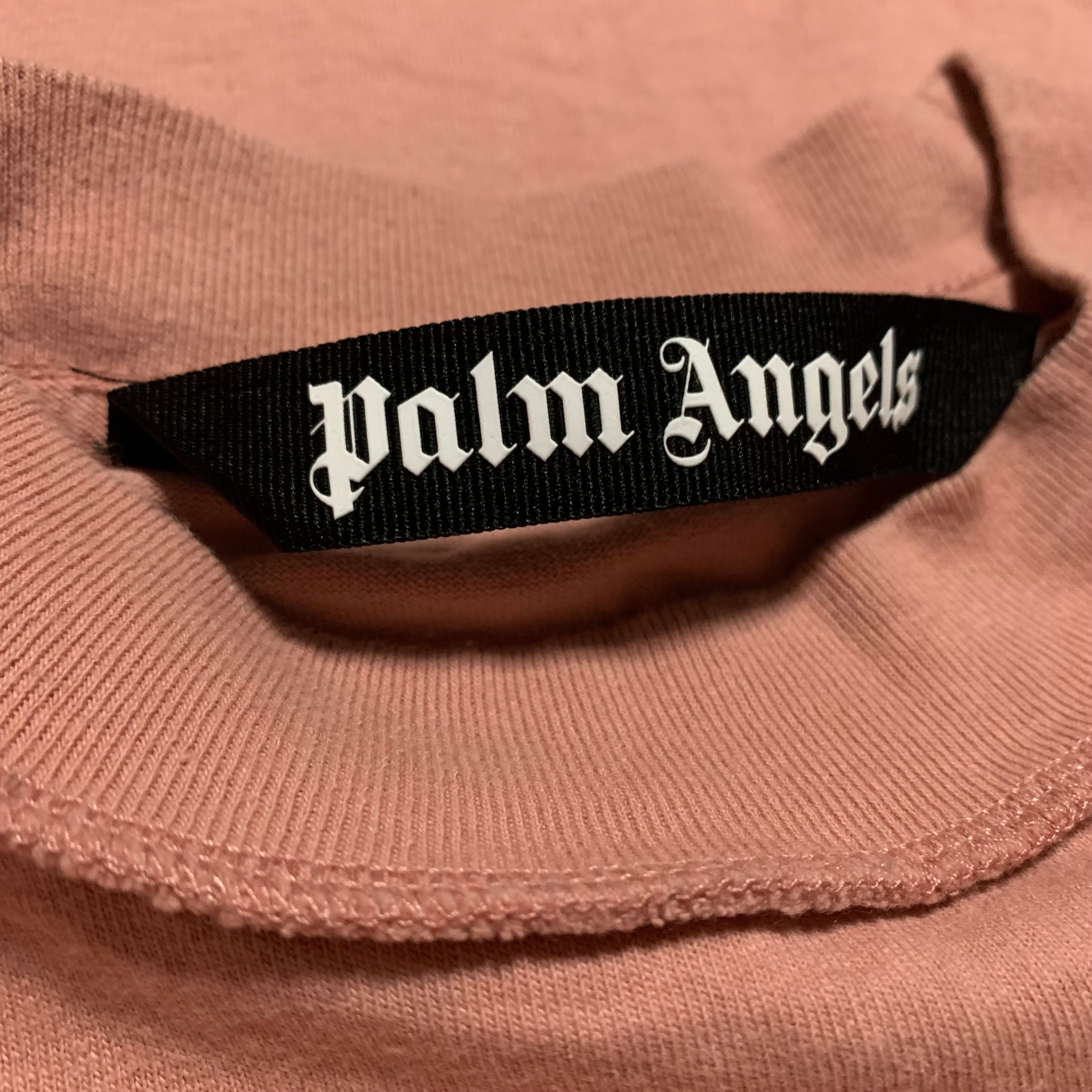 Palm Angels Small Seasonal Logo Insideout Rose Pink Tee