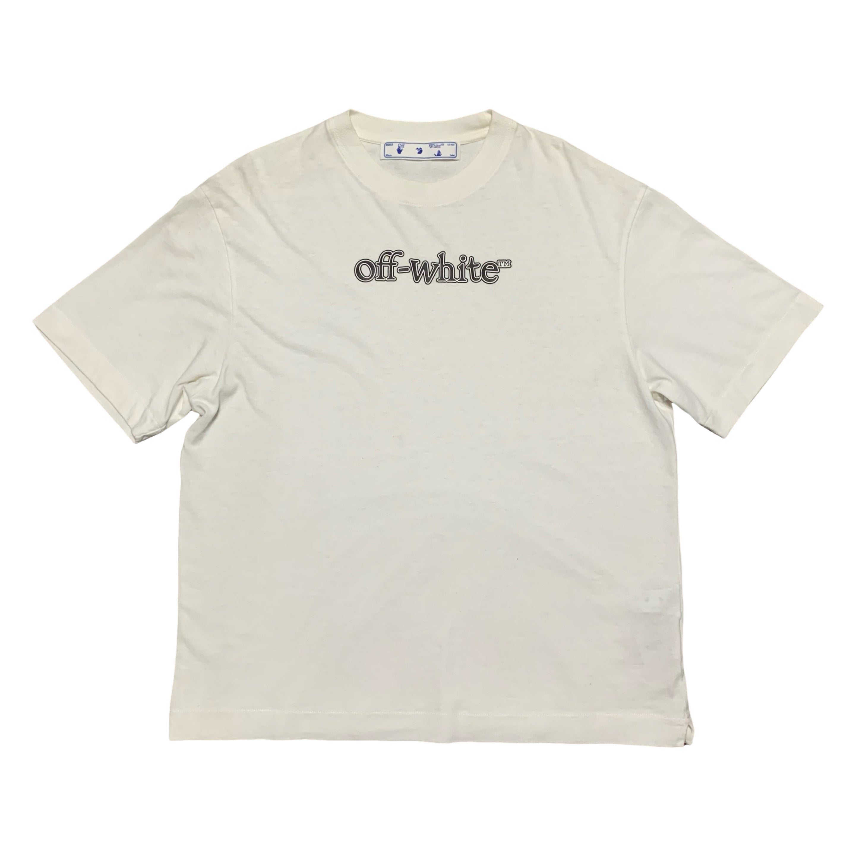 Off White XS Logo Graphic White Tee Virgil Abloh