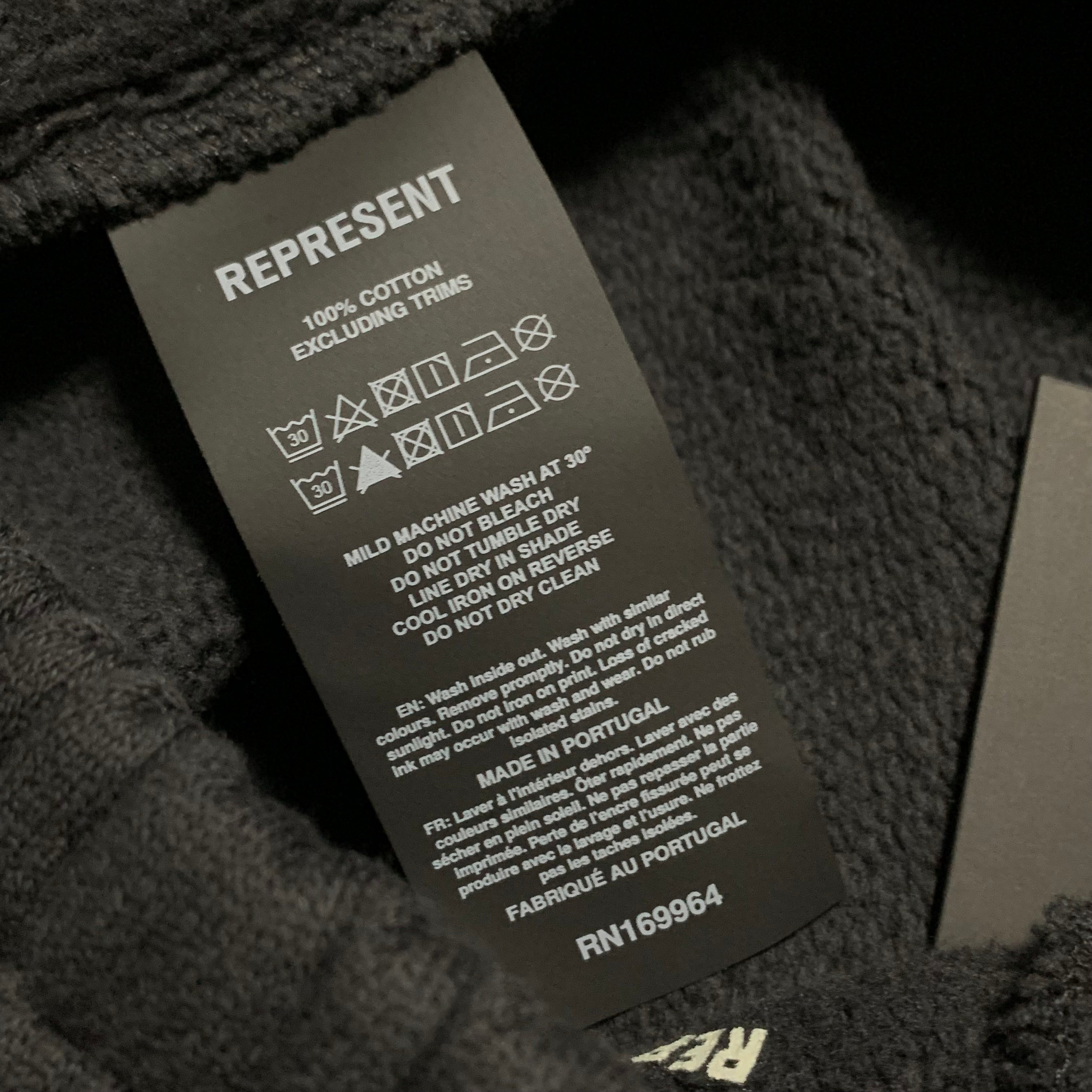 Represent Large Shorts 247 Everlast Training Camp Jersey Shorts Off Black