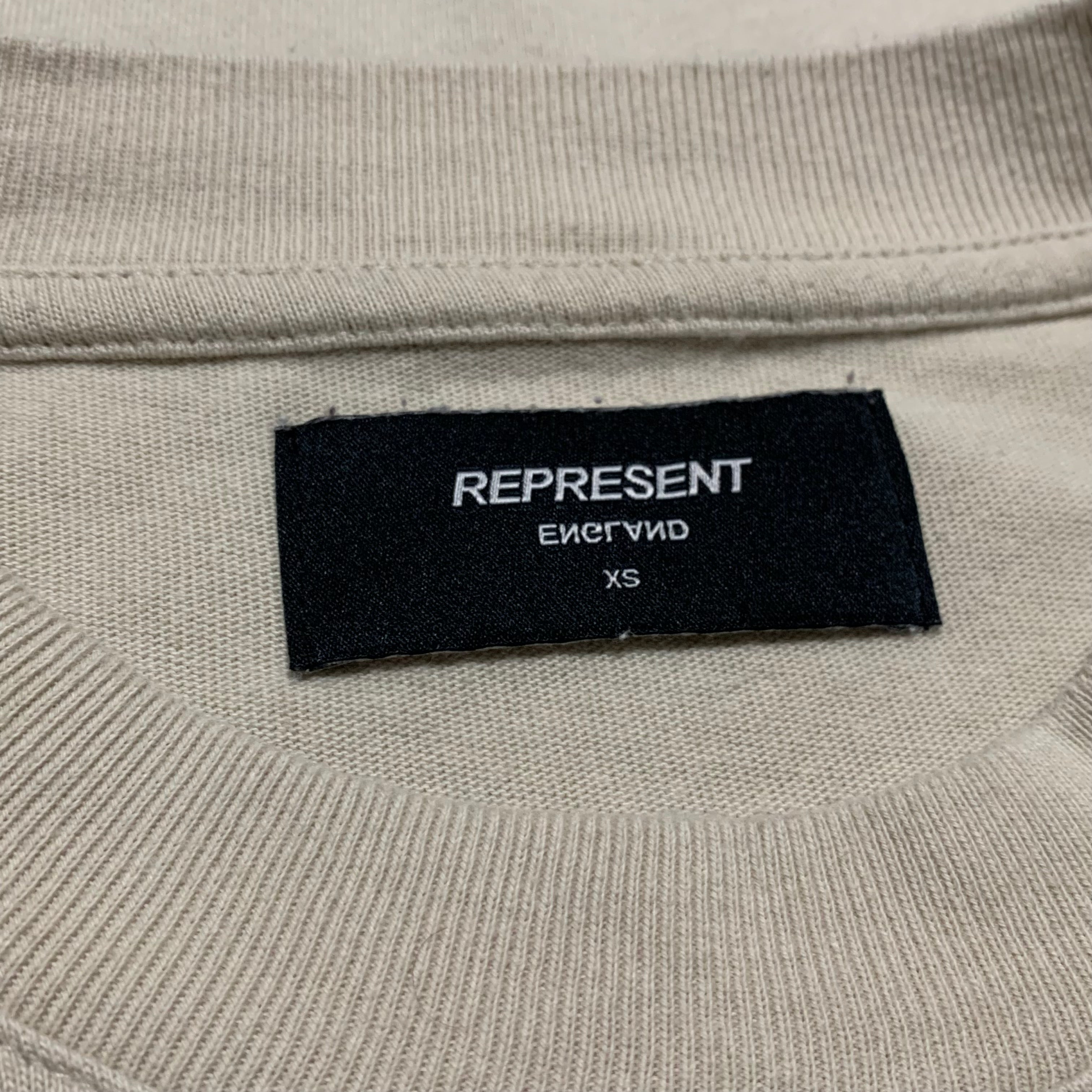Represent XS Blanks Vintage White Tee