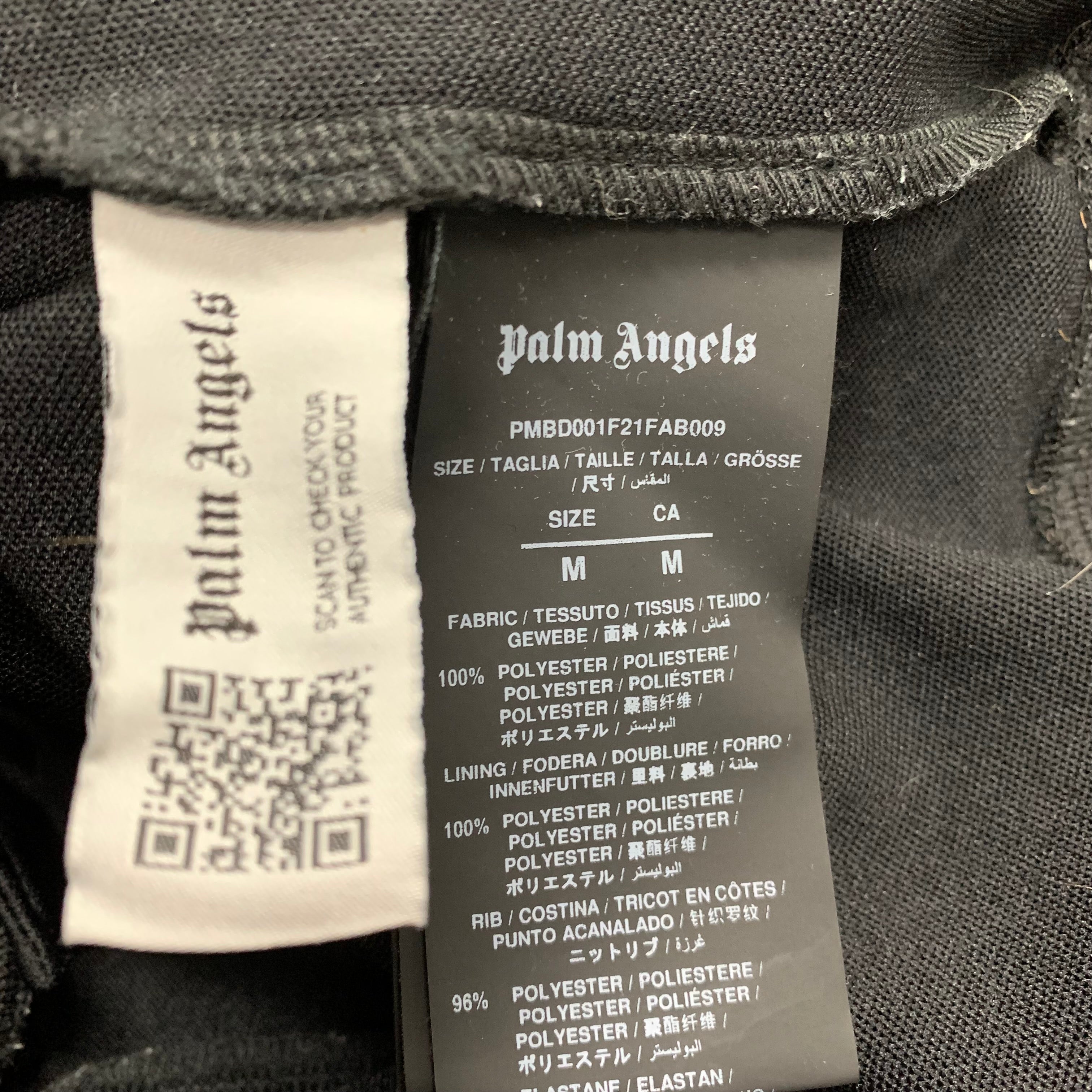 Palm Angels Medium Tee Missoni Black Track Jacket Multi Colour Track Top