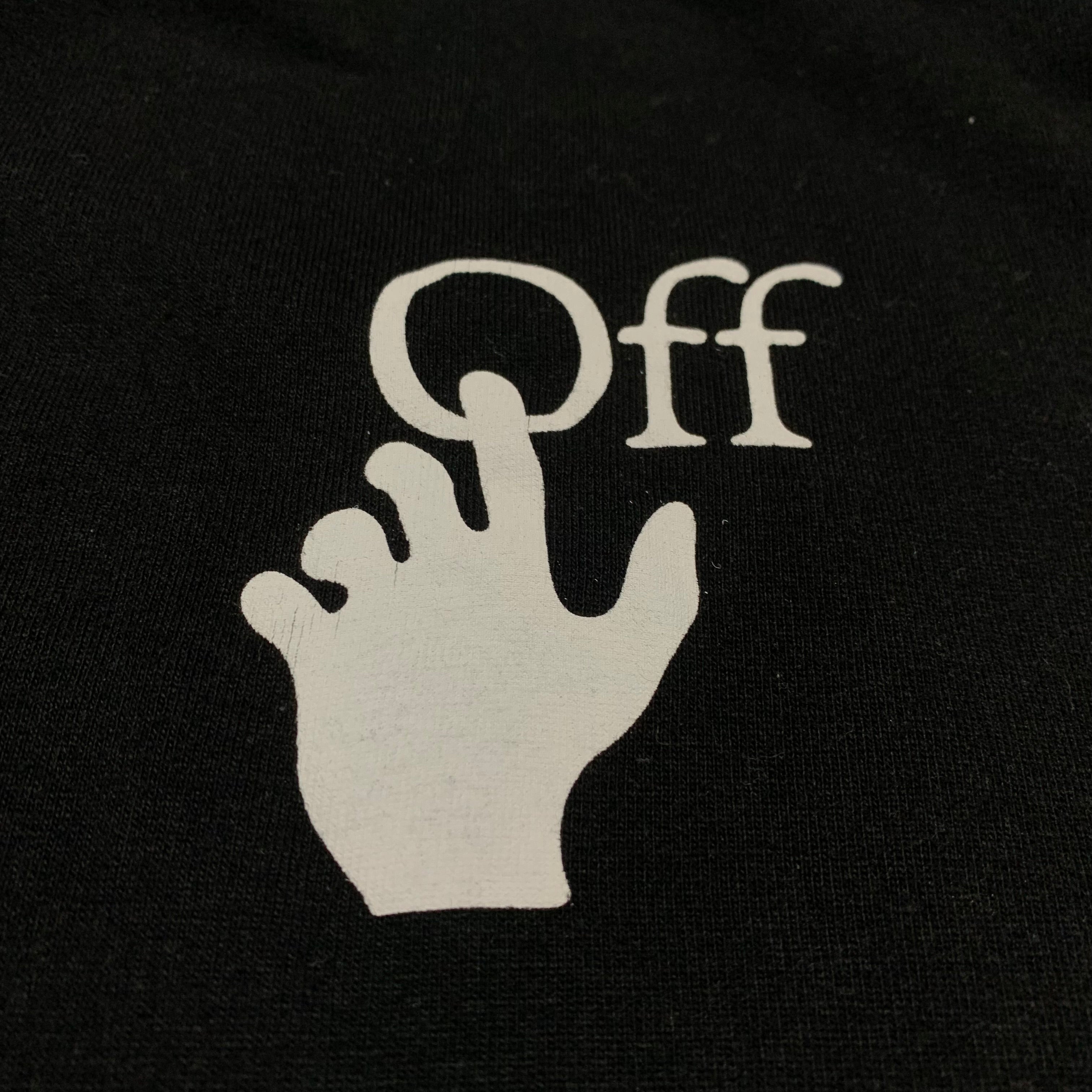 Off White Small Caravaggio Painting Black Tee Virgil Abloh