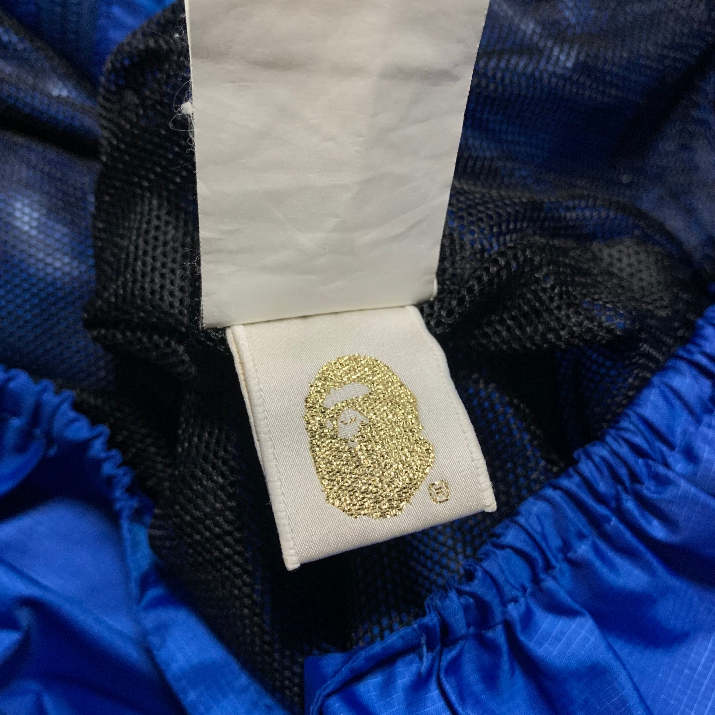 Bape Medium Snowboard Jacket Blue A Bathing Ape