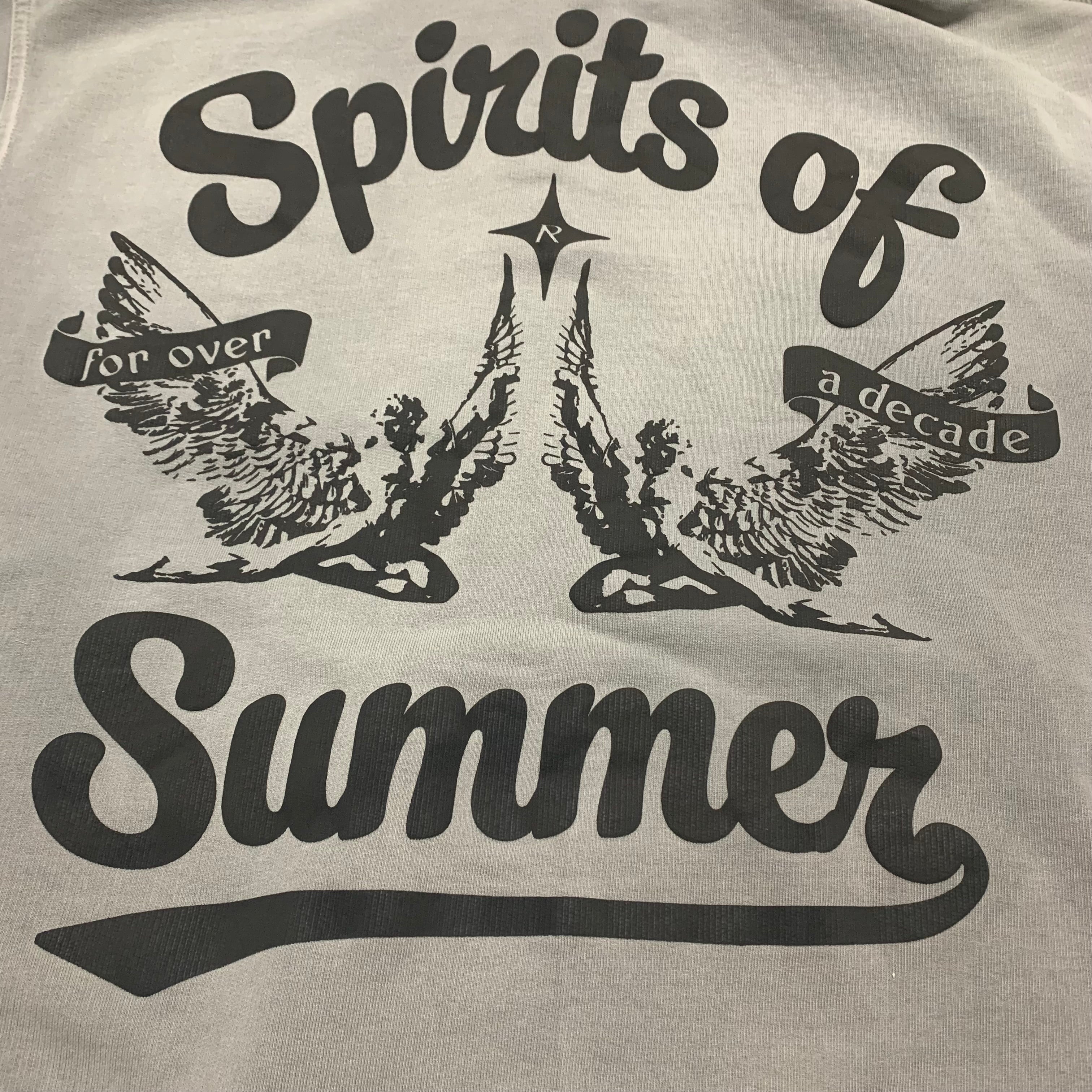 Represent XS Spirits Of Summer Mist Grey Zip Hoodie