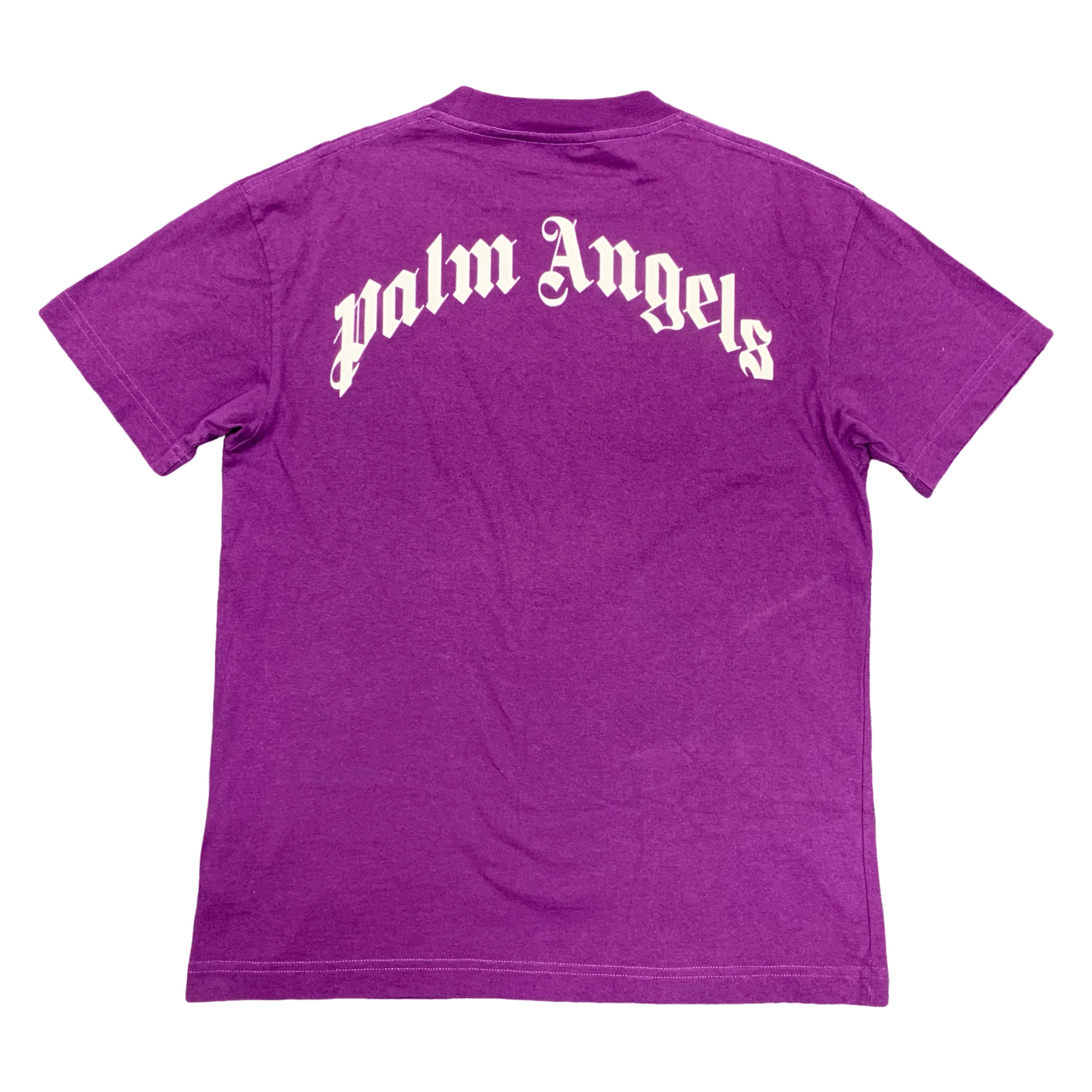 Palm Angels Small Tee Bear Classic Purple T-Shirt