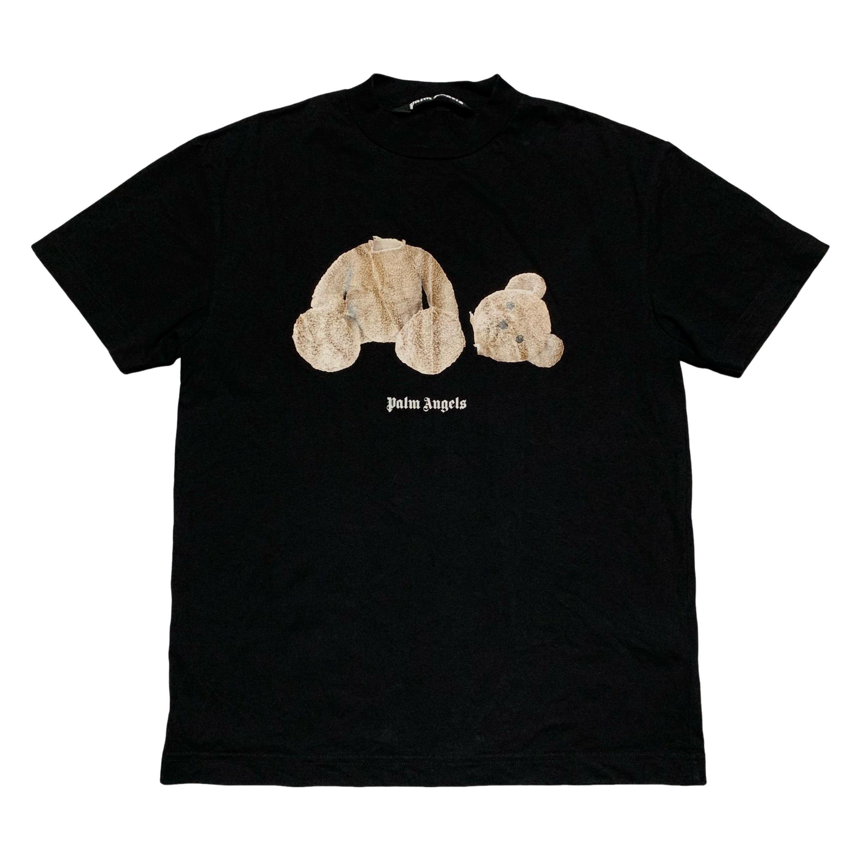 Palm Angels Medium Classic Bear Black Tee
