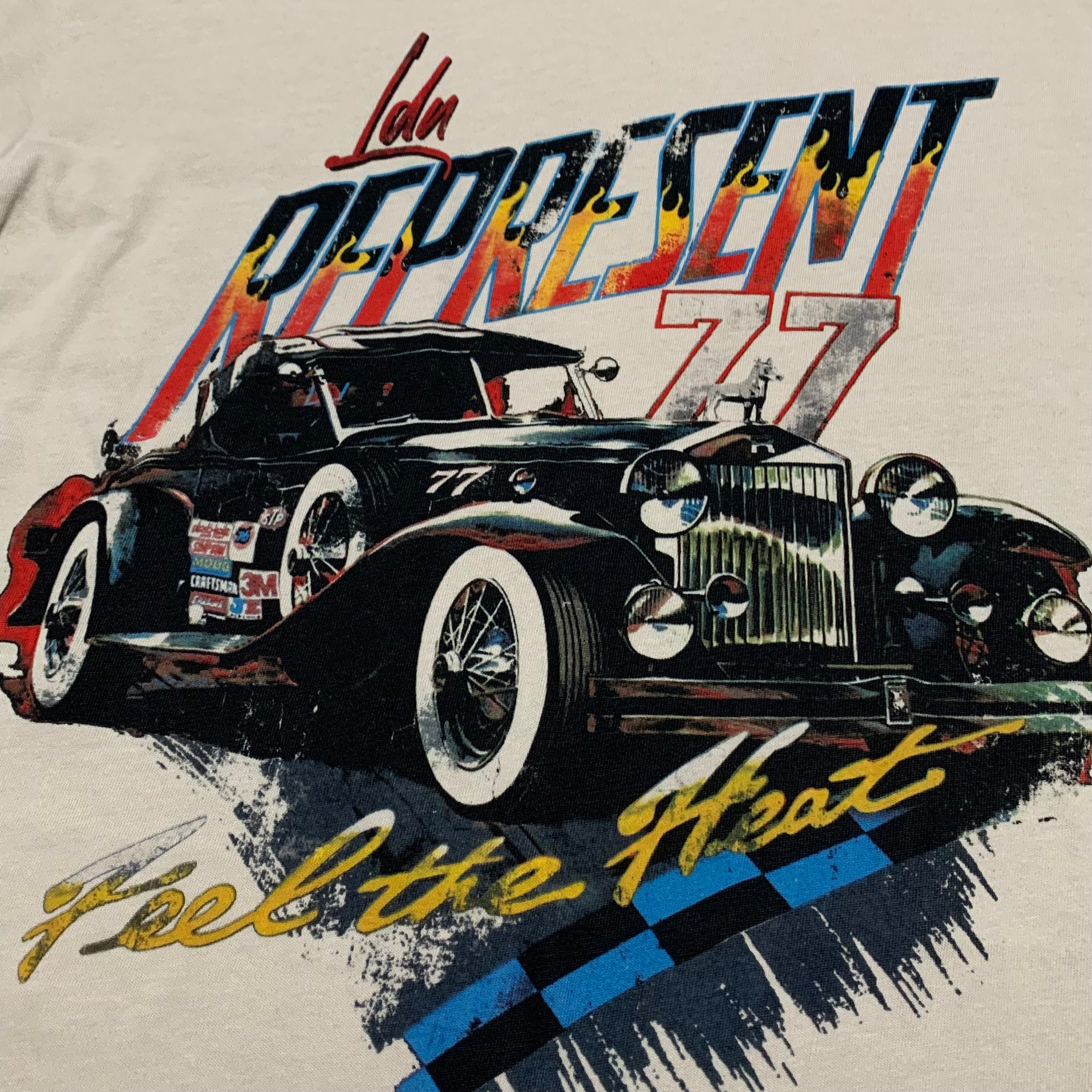 Represent XS Feel The Heat Vintage White Tee