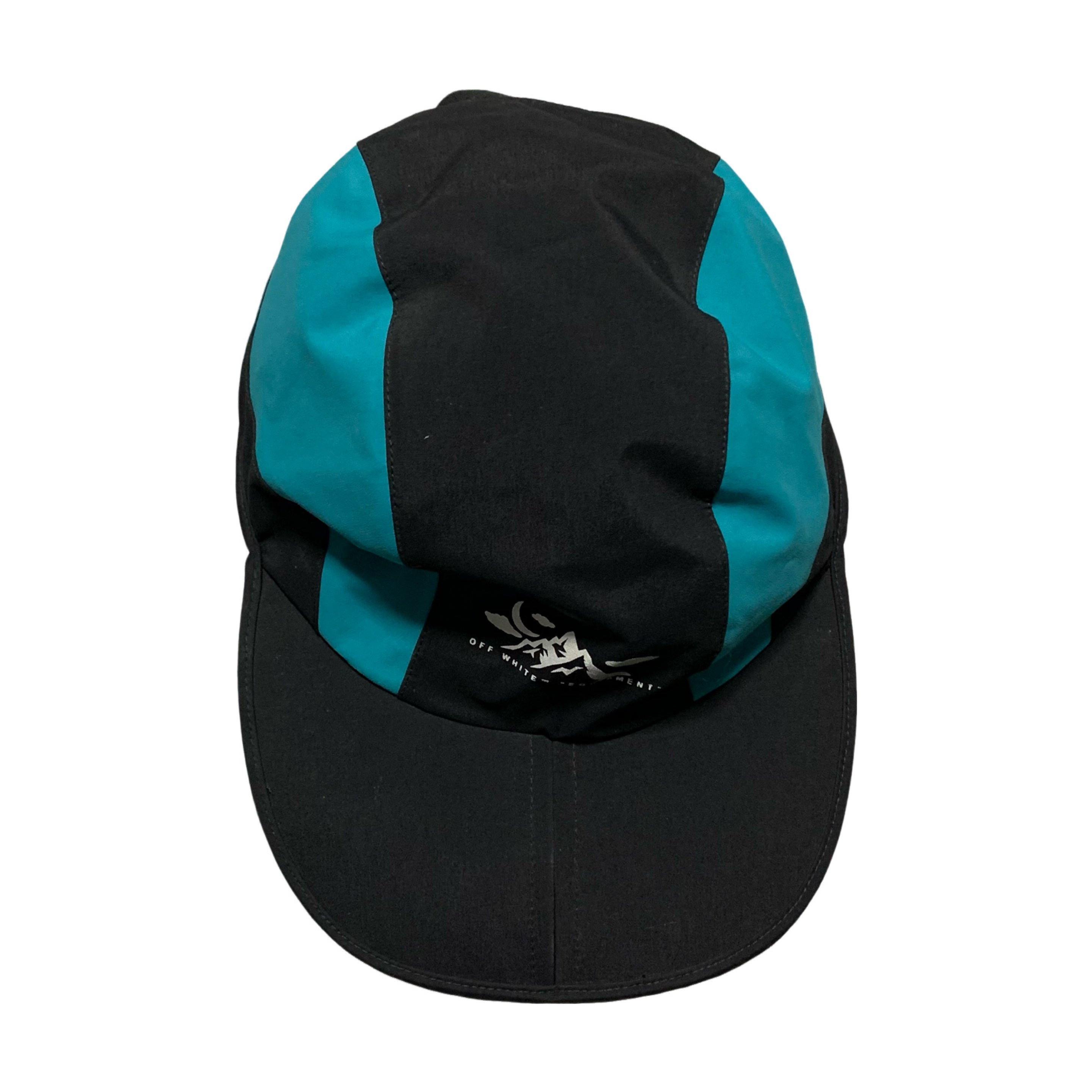Off White Cap Mountain Equipment Black Nylon Technical Baseball Cap Hat Virgil Abloh