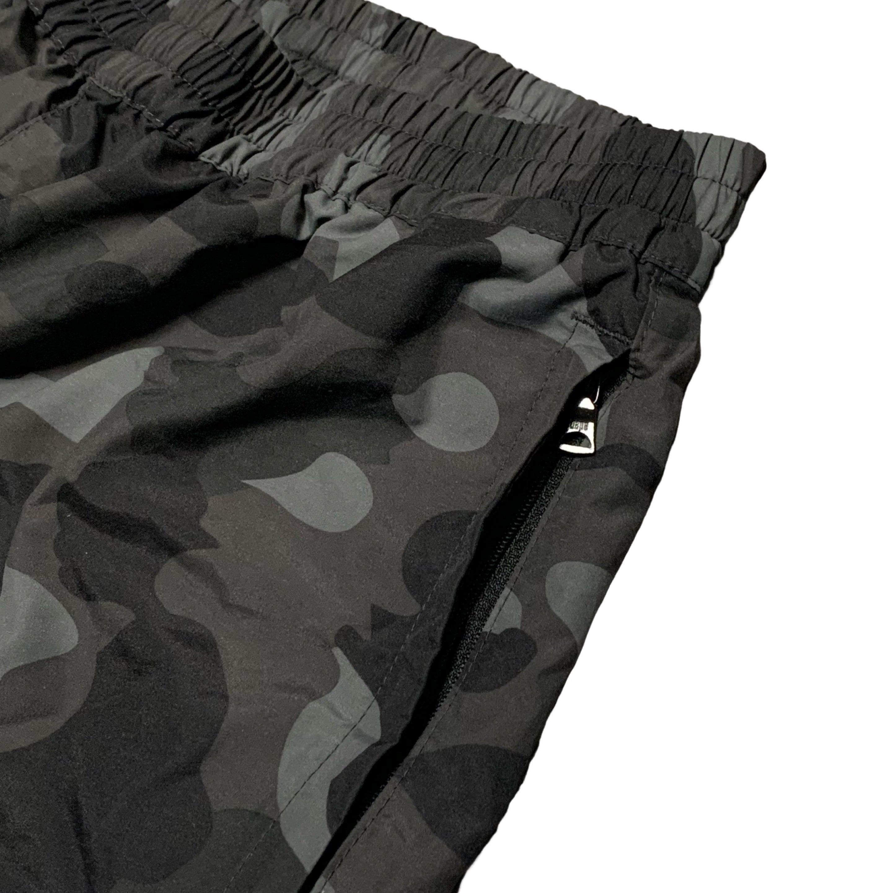 Bape Small Track Pant Bottoms Grey Camo A Bathing Ape