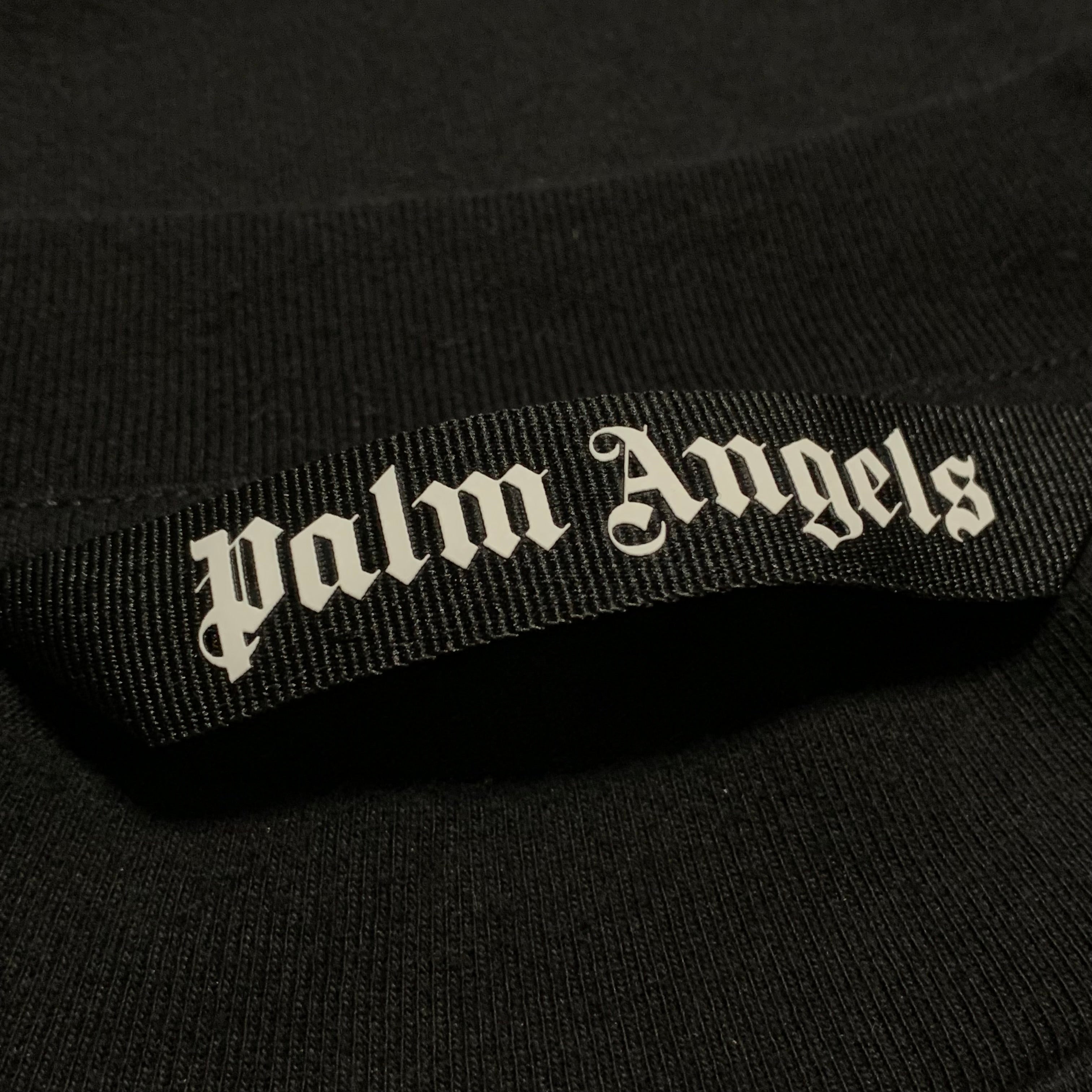 Palm Angels Medium Kill The Bear Black Tee