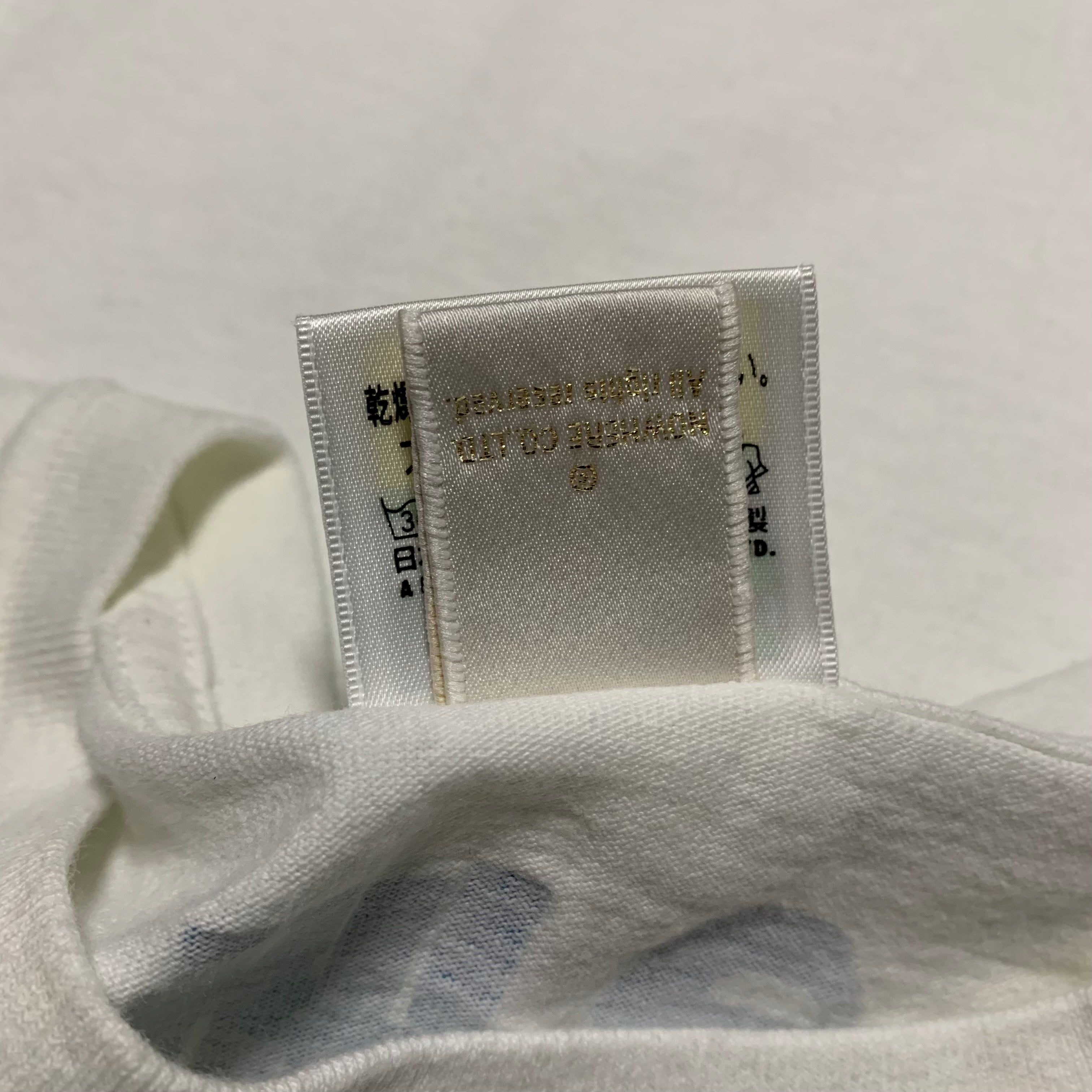 Bape Large Undefeated Surfing Ape Head White Tee A Bathing Ape