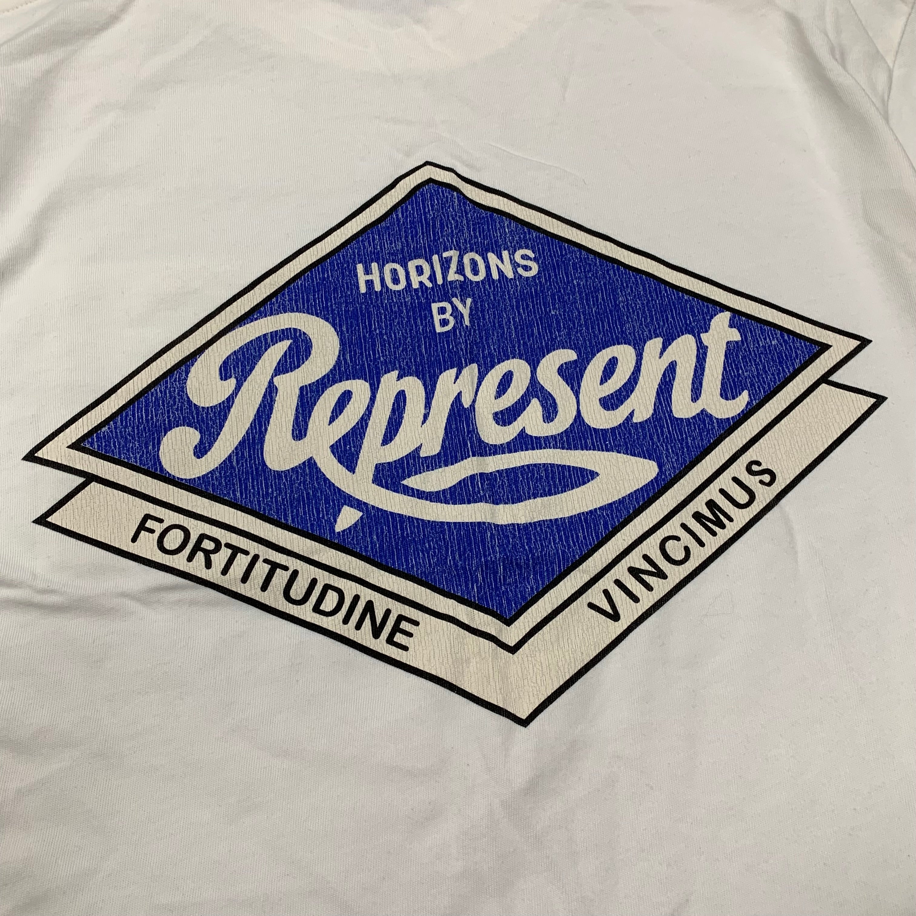 Represent Small Tee Classic Parts Flat White T-Shirt