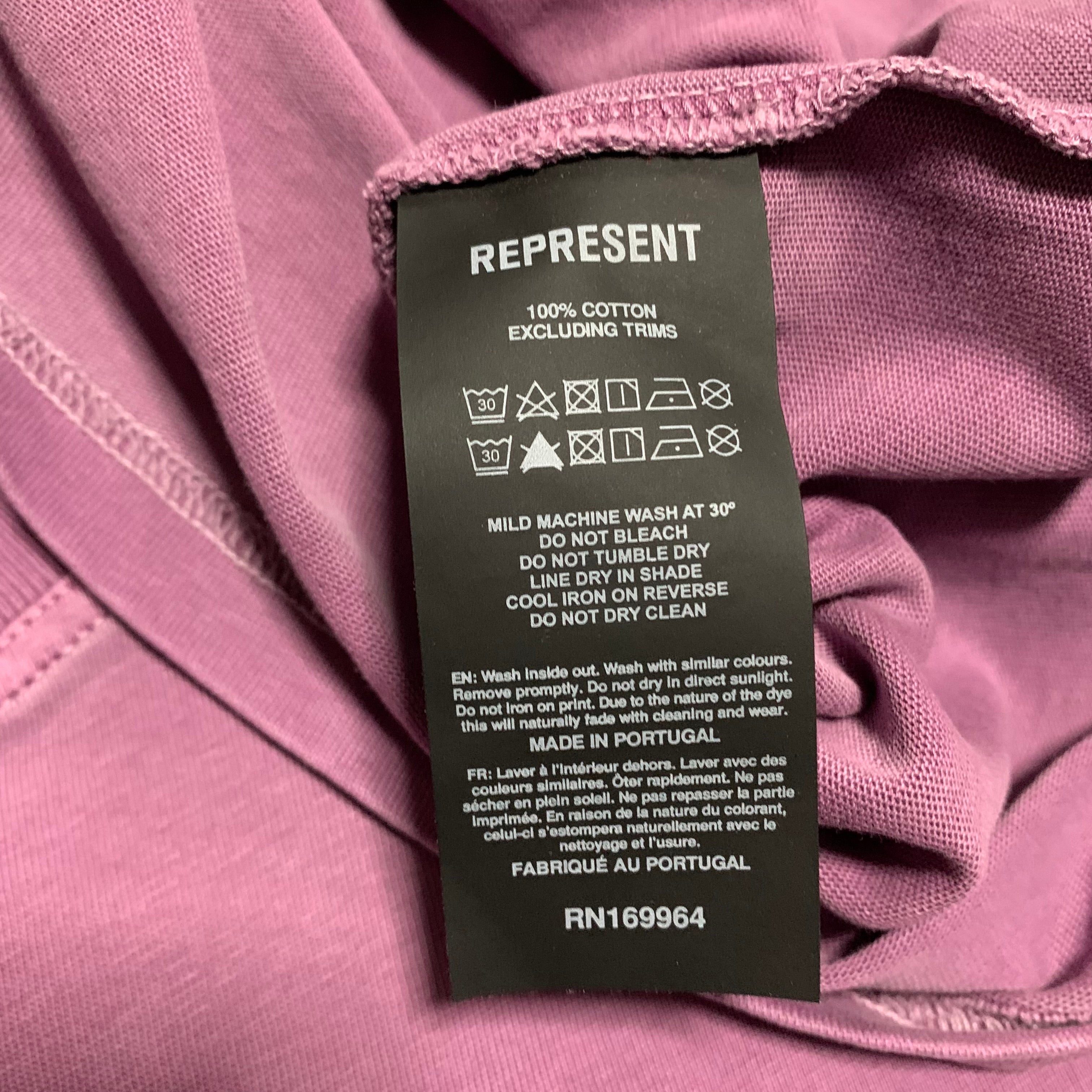 Represent Medium Owners Club Mid Purple Tee