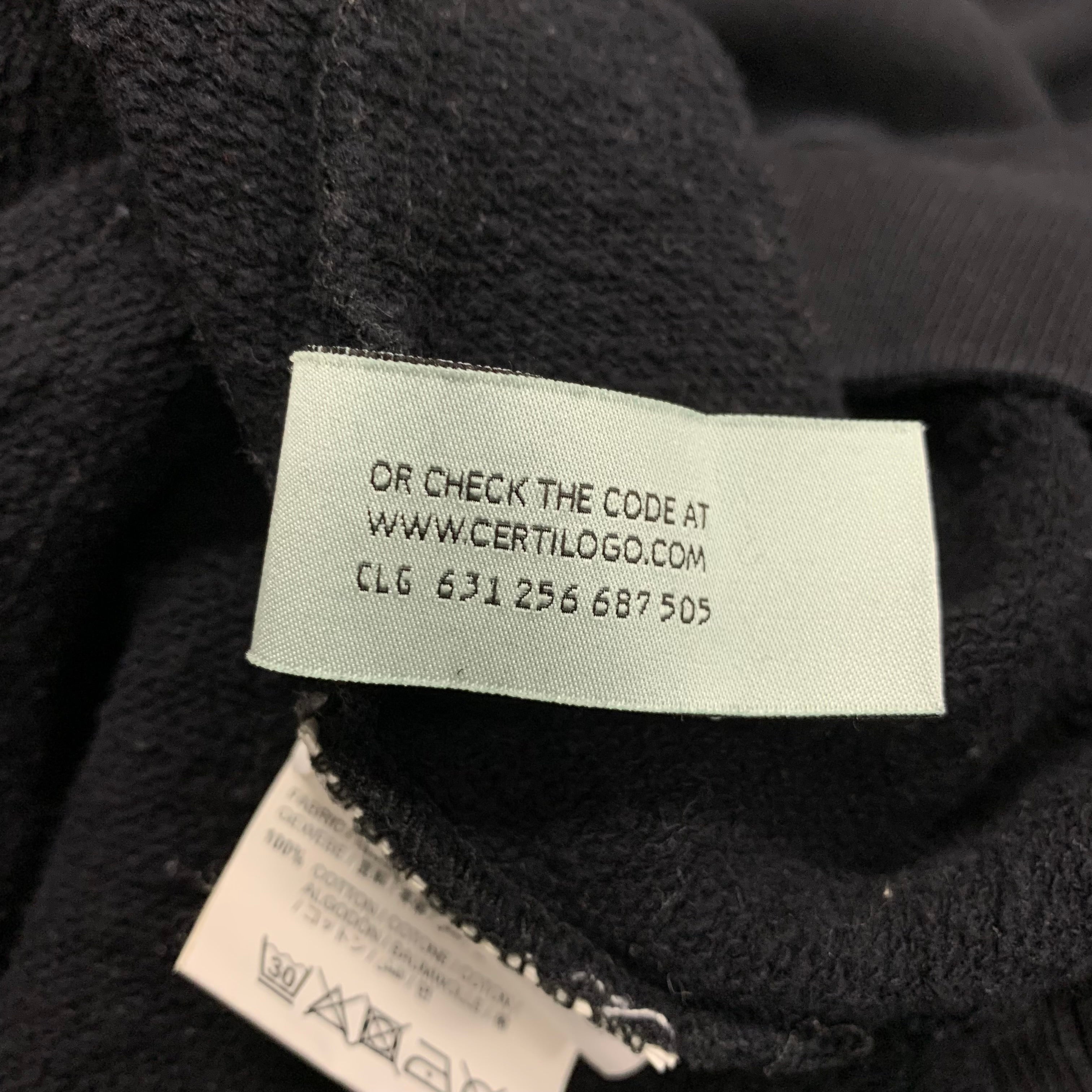 Off White Large Tee Stencil Arrow Black Sweatshirt Crewneck Virgil Abloh