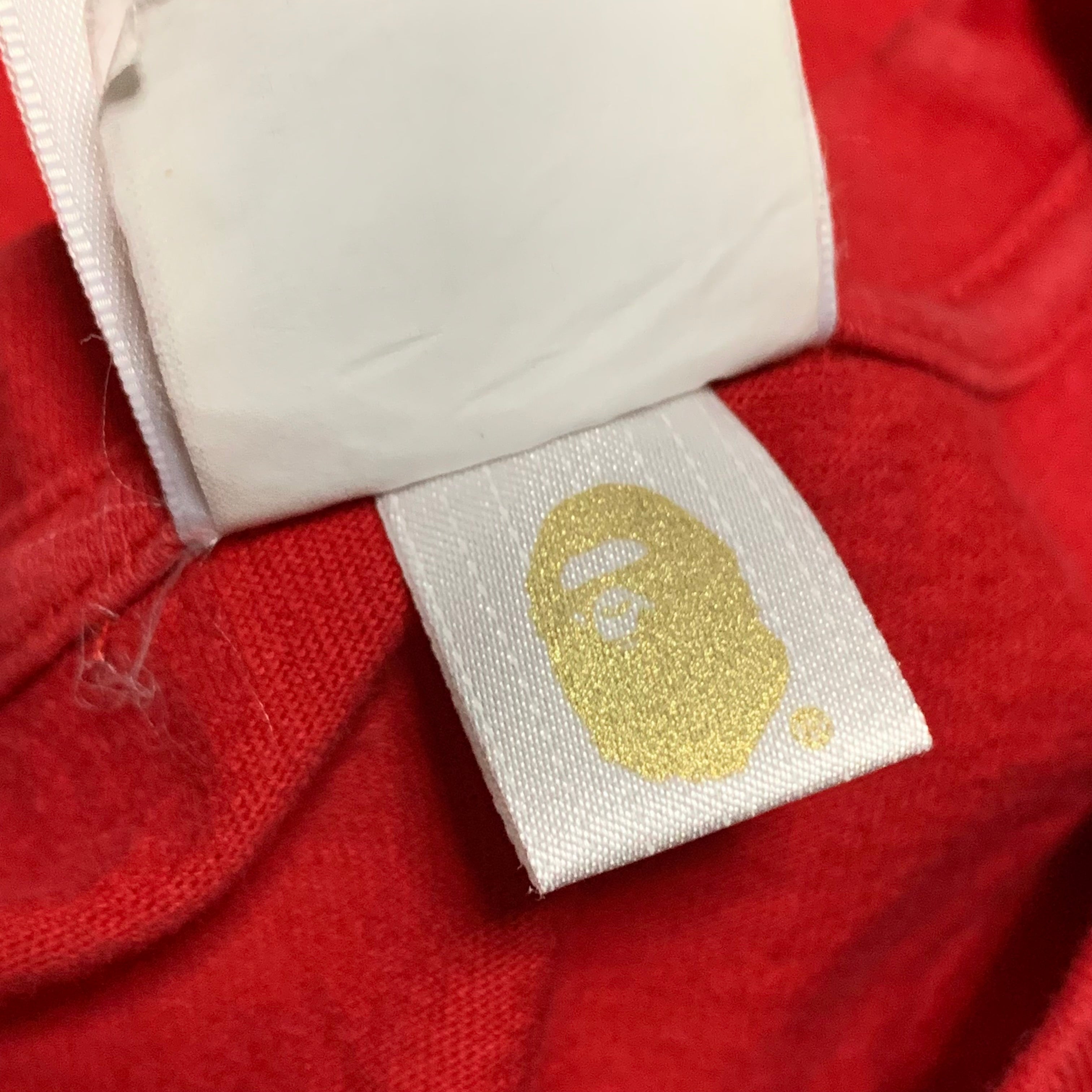 Bape Large Year Of The Dog Red Tee A Bathing Ape