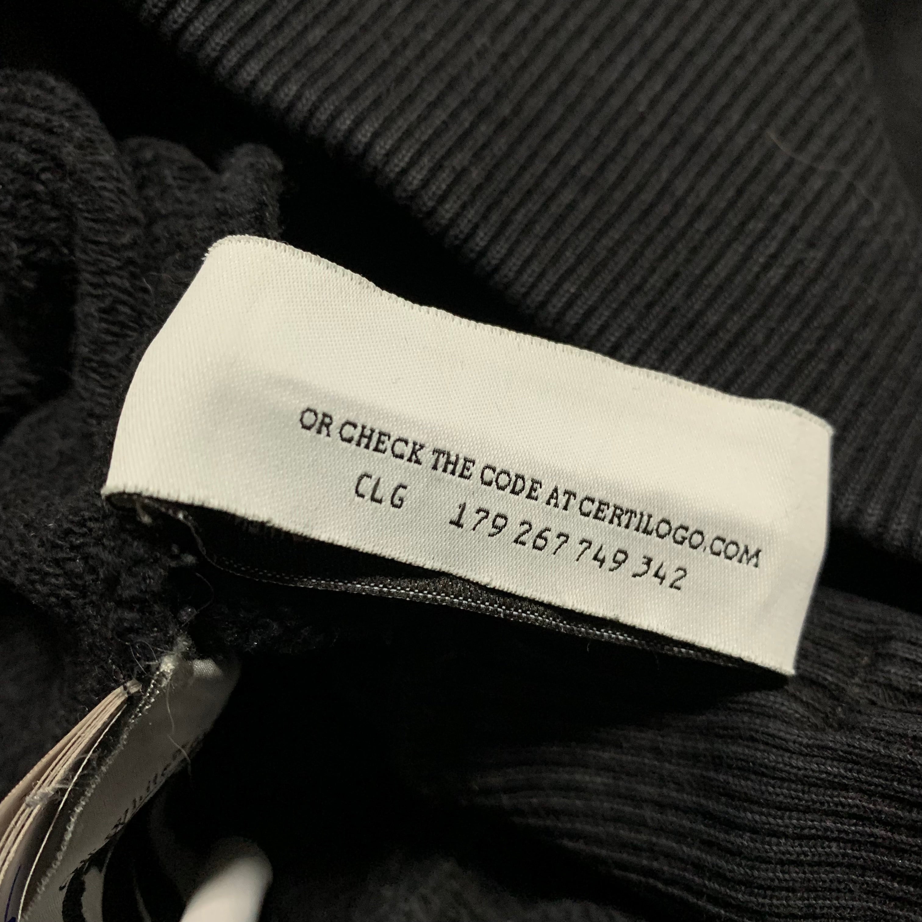 Off White Large Neen Arrows Black Sweater Sweatshirt Crewneck Virgil Abloh