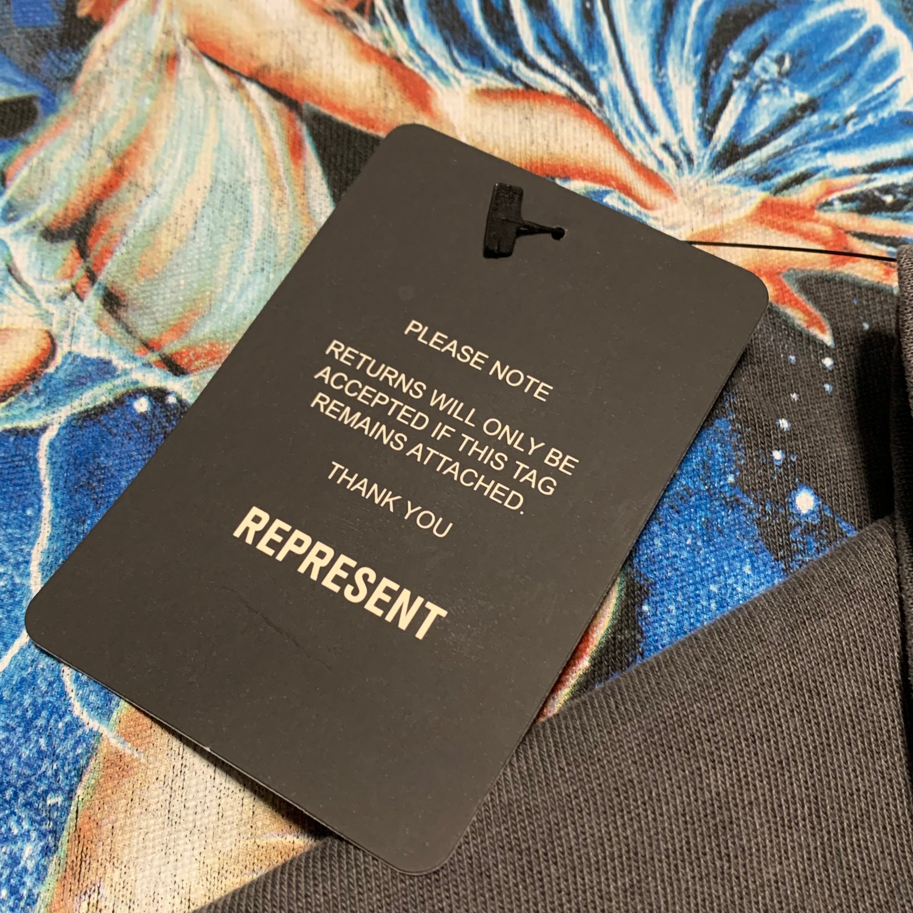 Represent Medium Enduring Spirit Vintage Grey Tee