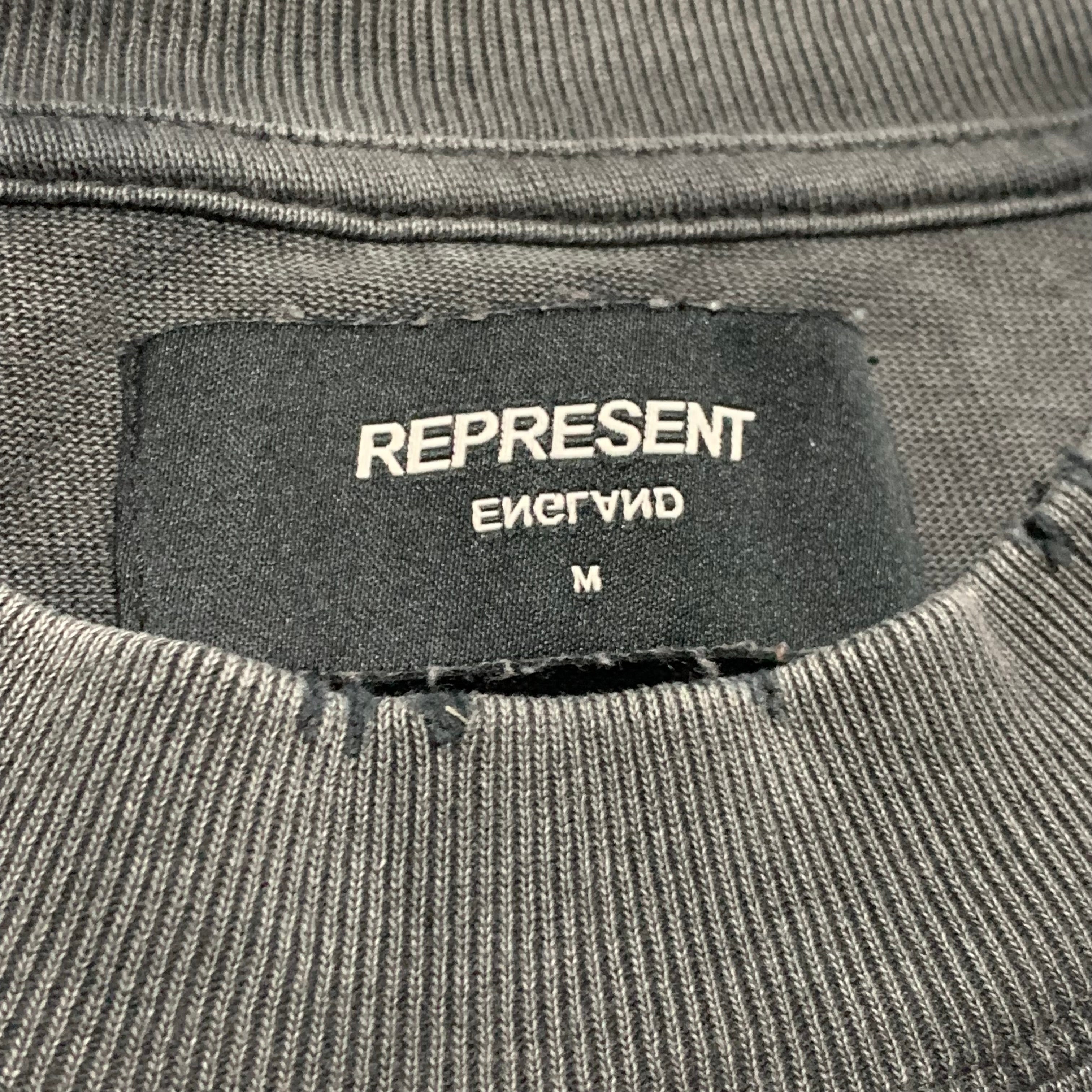 Represent Medium Rep N Resent Vintage Grey Tee