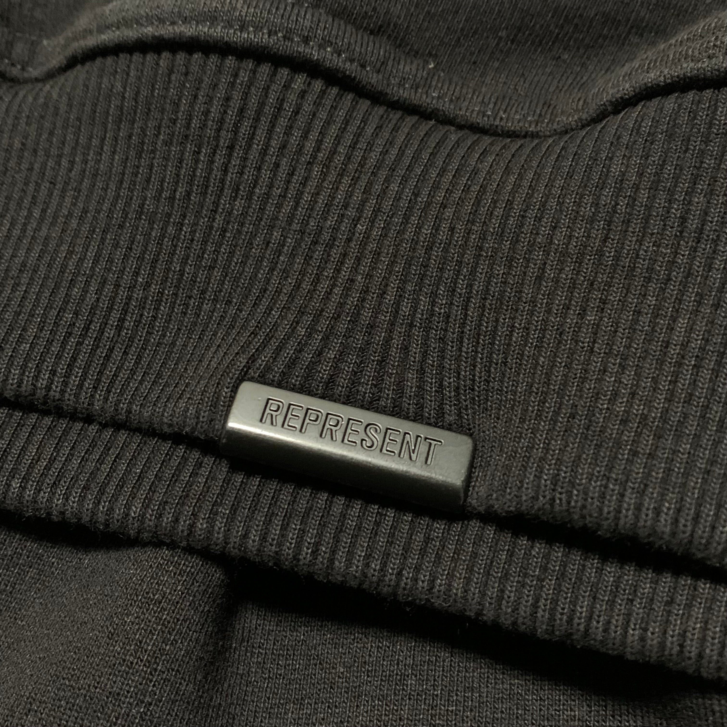 Represent Small Black Sweater Sweatshirt Design & Studio Crewneck
