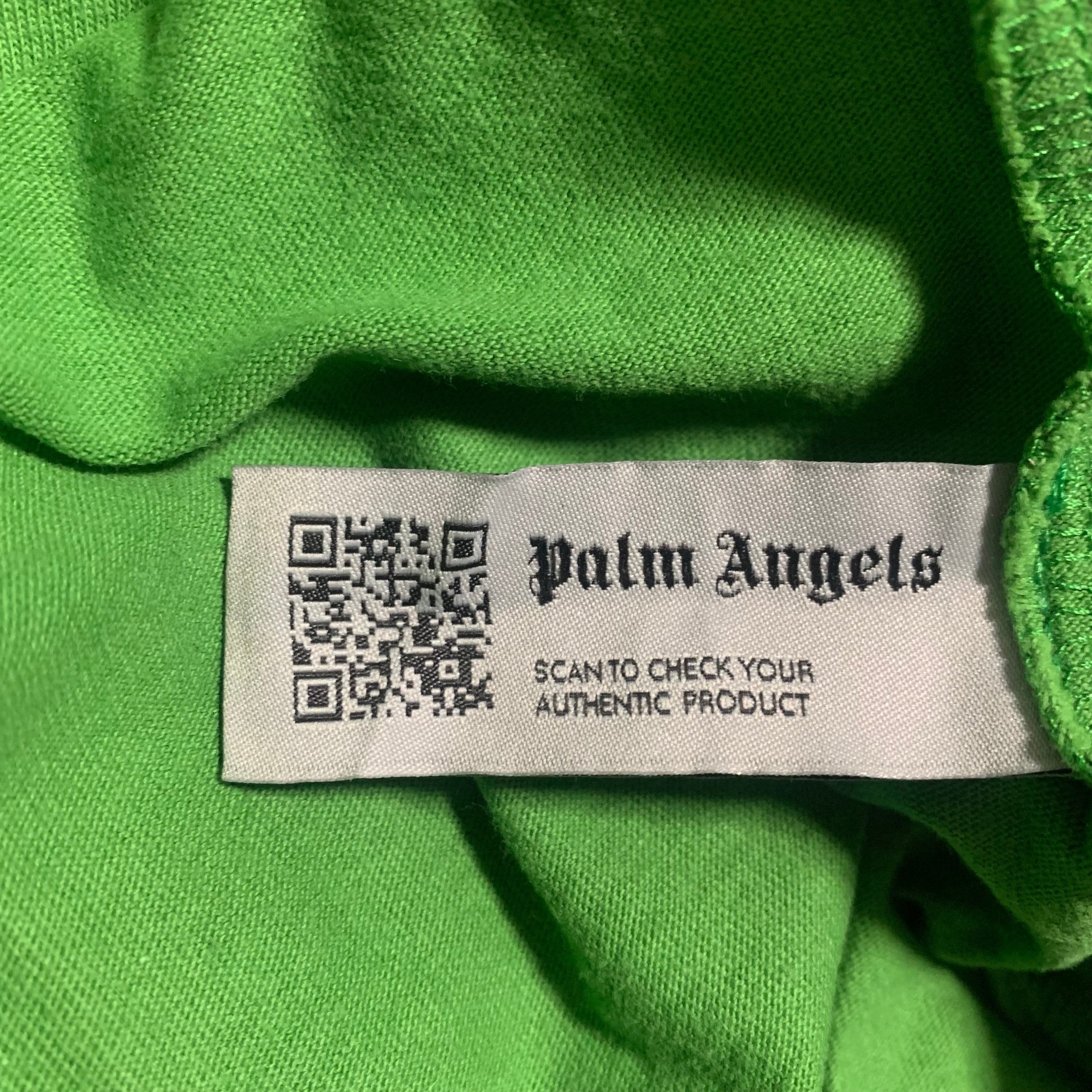 Palm Angels Small Kill The Bear Green Tee