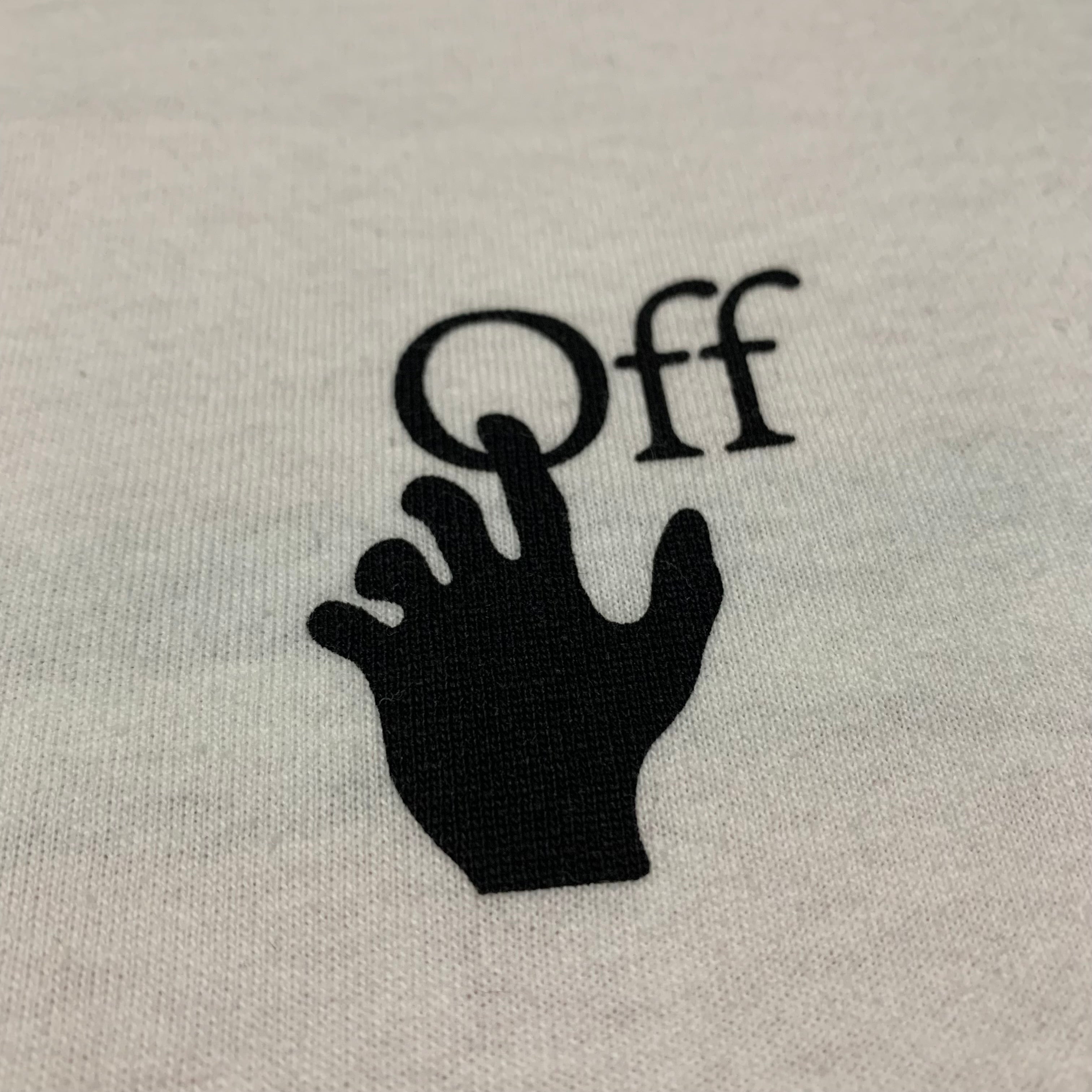 Off White Medium Marker Arrows White Tee Virgil Abloh