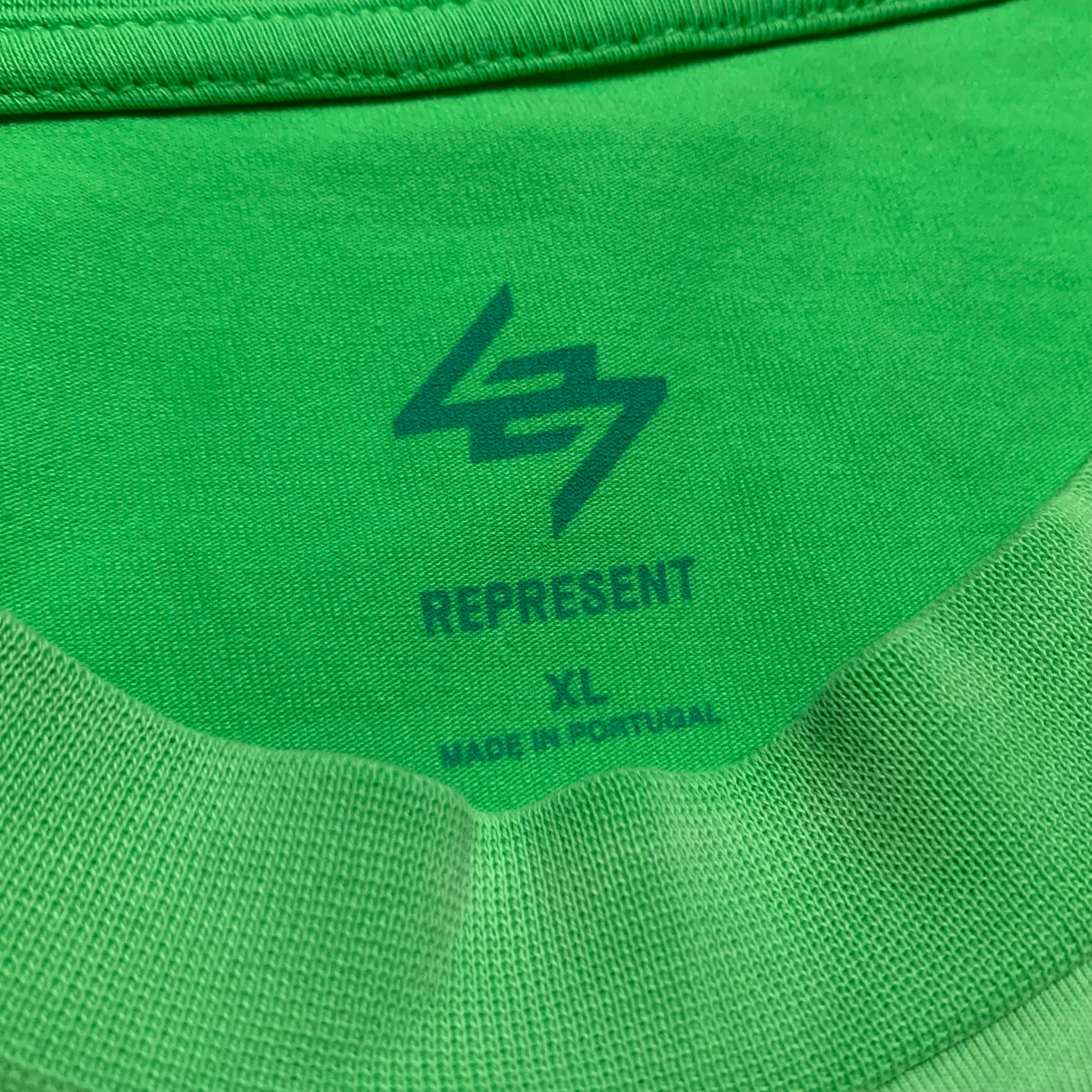 Represent XL 247 Motion Oversized Speed Green Tee