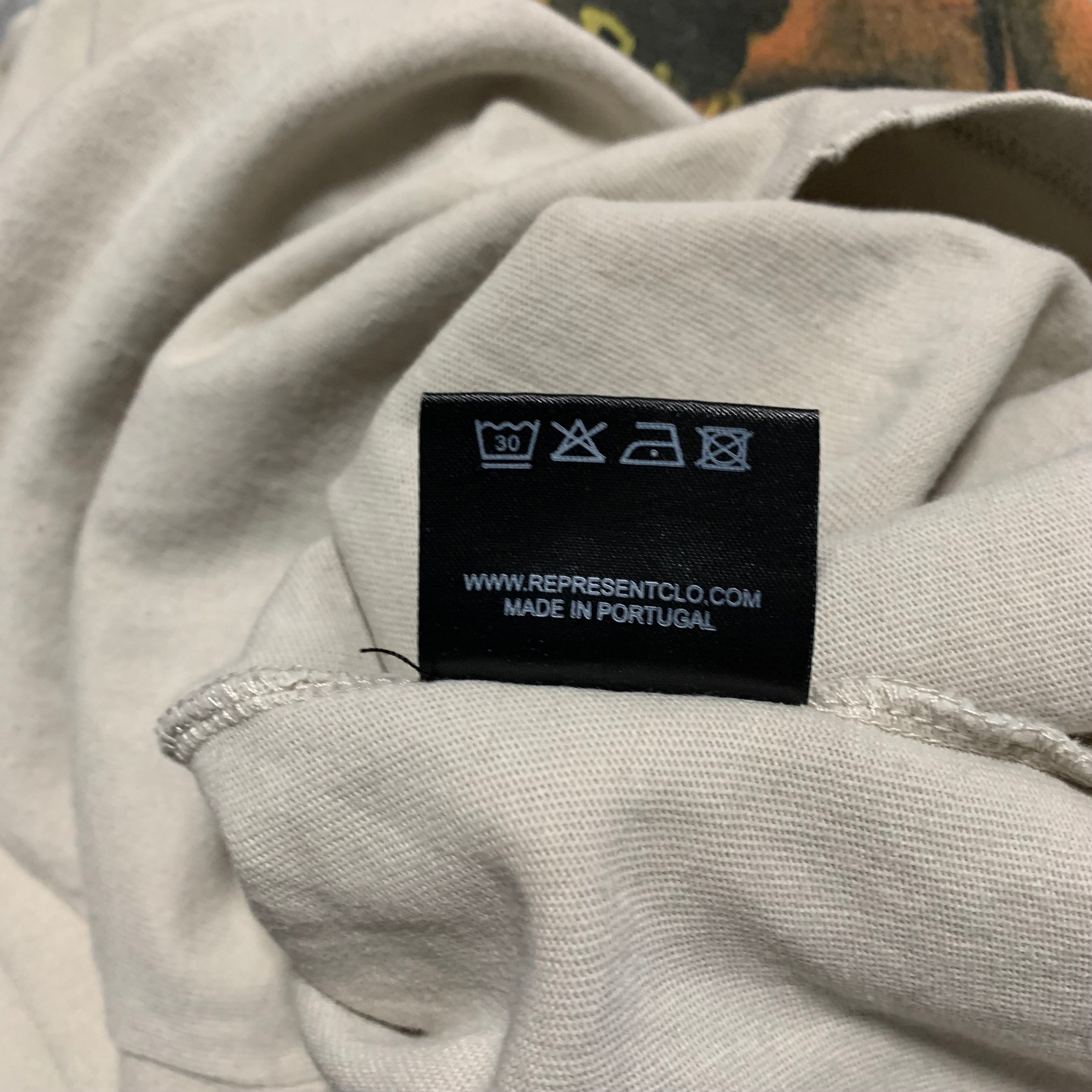 Represent Medium Rep N Resent Vintage White Tee