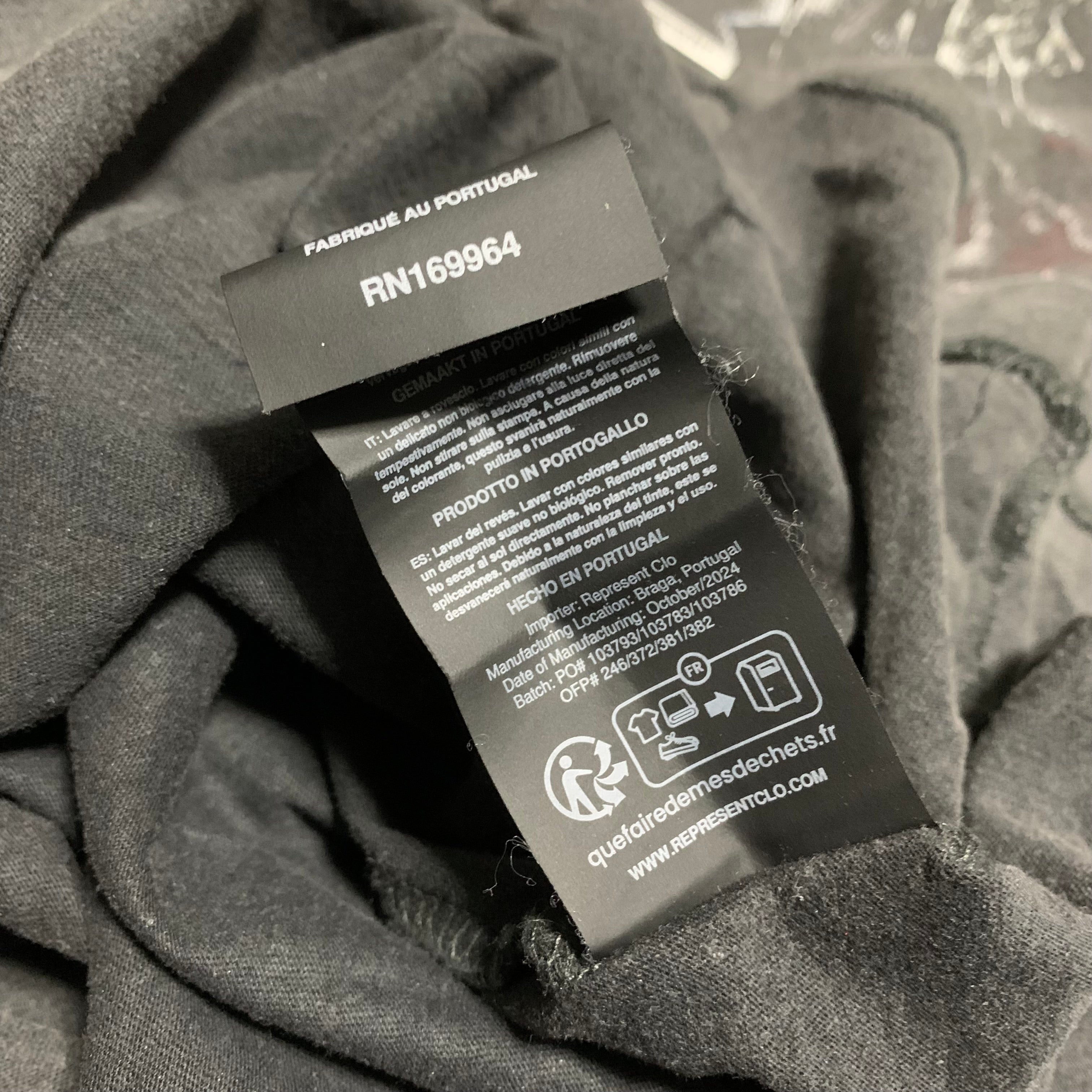 Represent XS Metallica Master Of Puppets Vintage Grey Tee