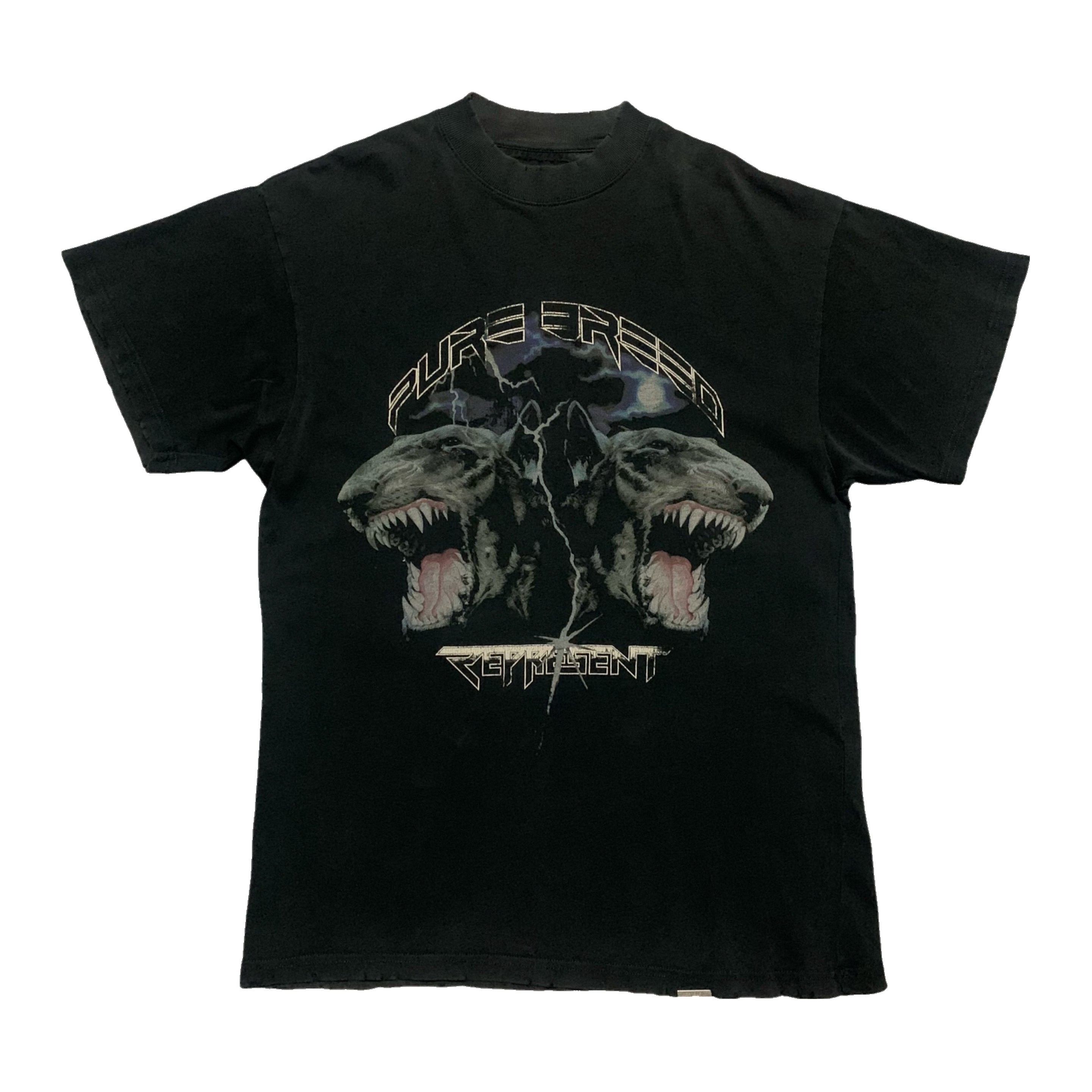 Represent XS Pure Breed Vintage Black Tee