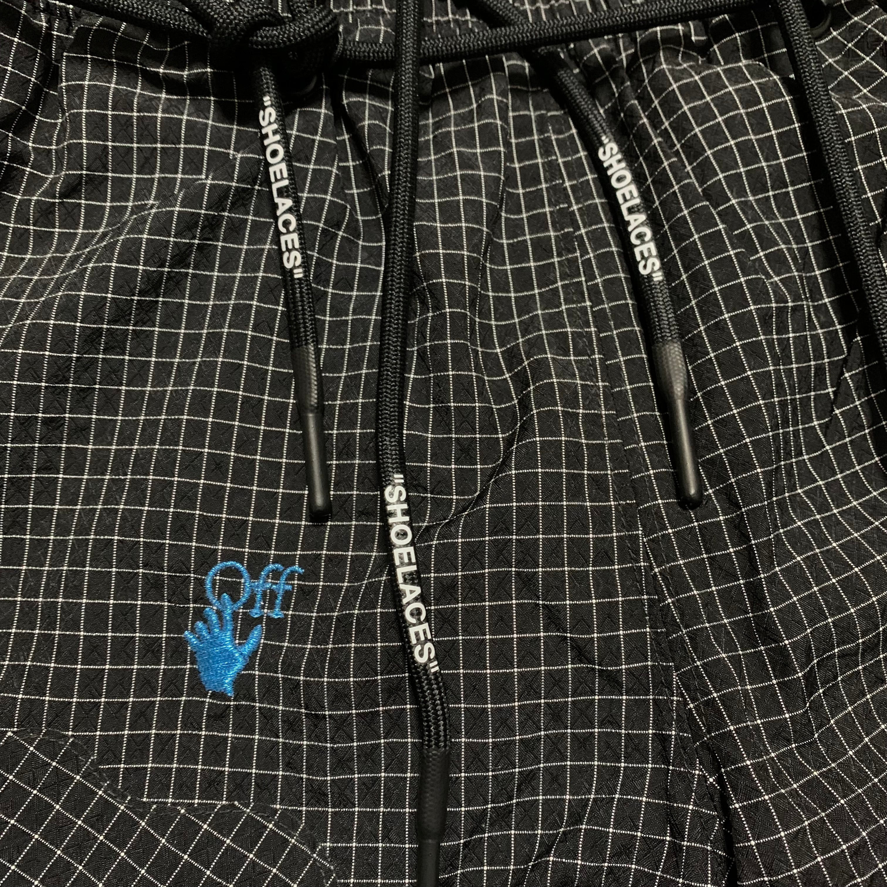 Off White Nike XS Shorts Black Woven 002 Shorts 2022