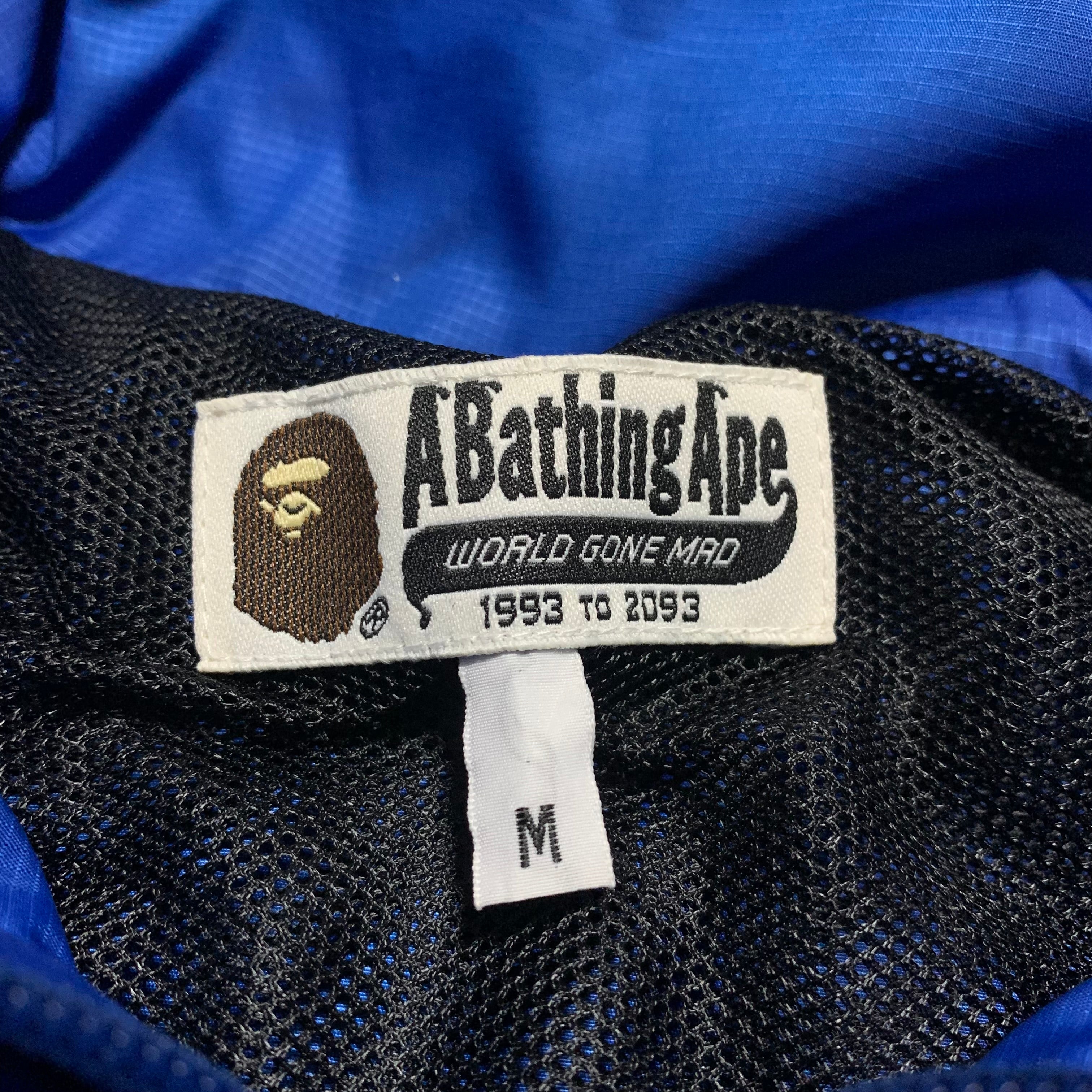 Bape Medium Snowboard Jacket Blue A Bathing Ape