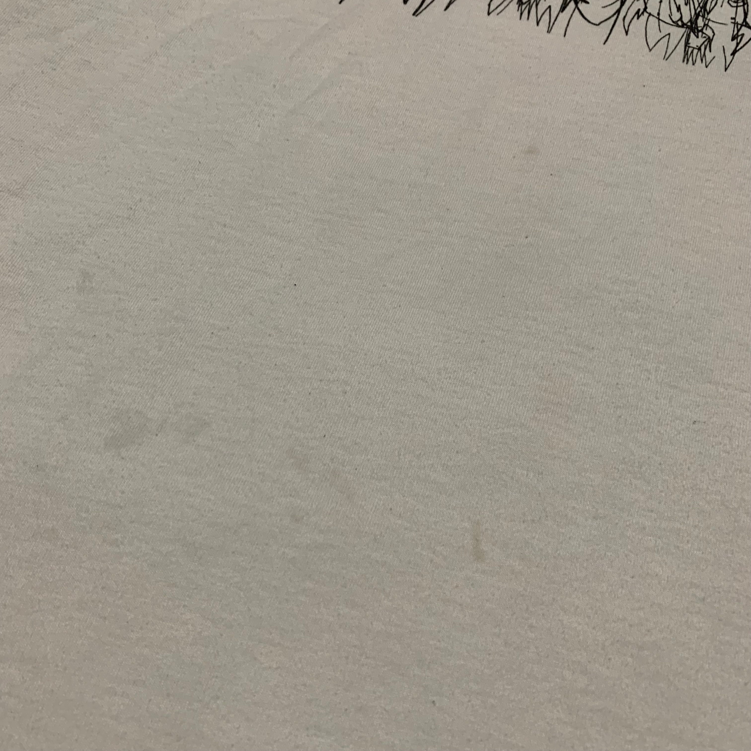 Off White XL Futura Arrows White Tee Virgil Abloh
