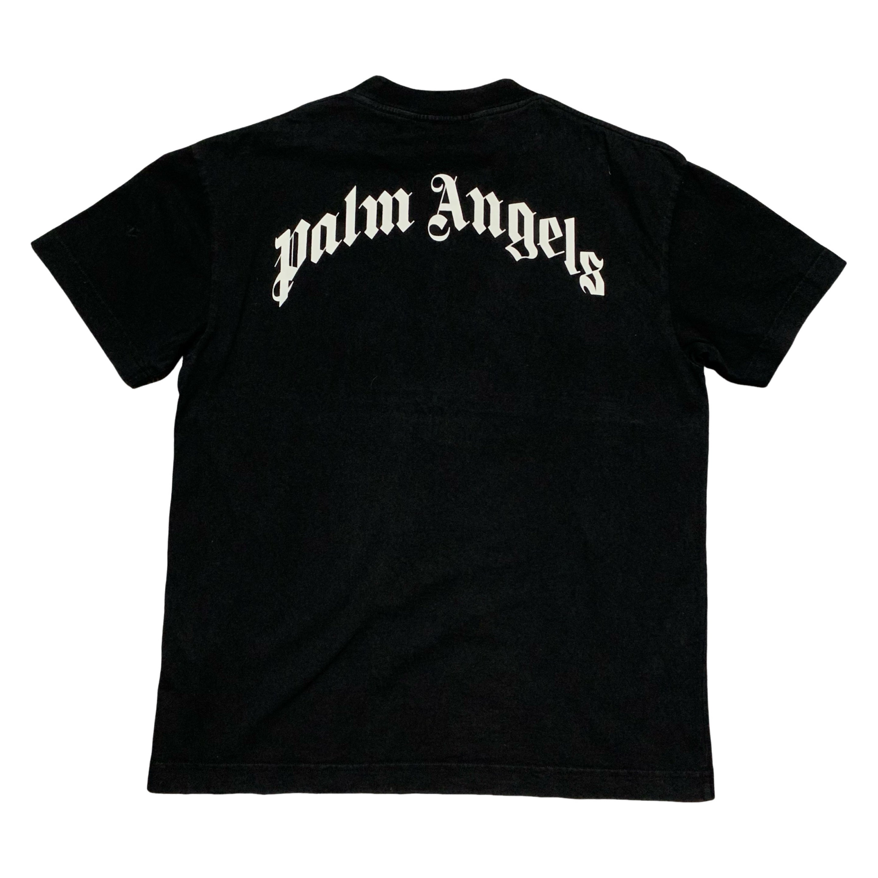 Palm Angels Large Kill The Bear Classic Black Tee