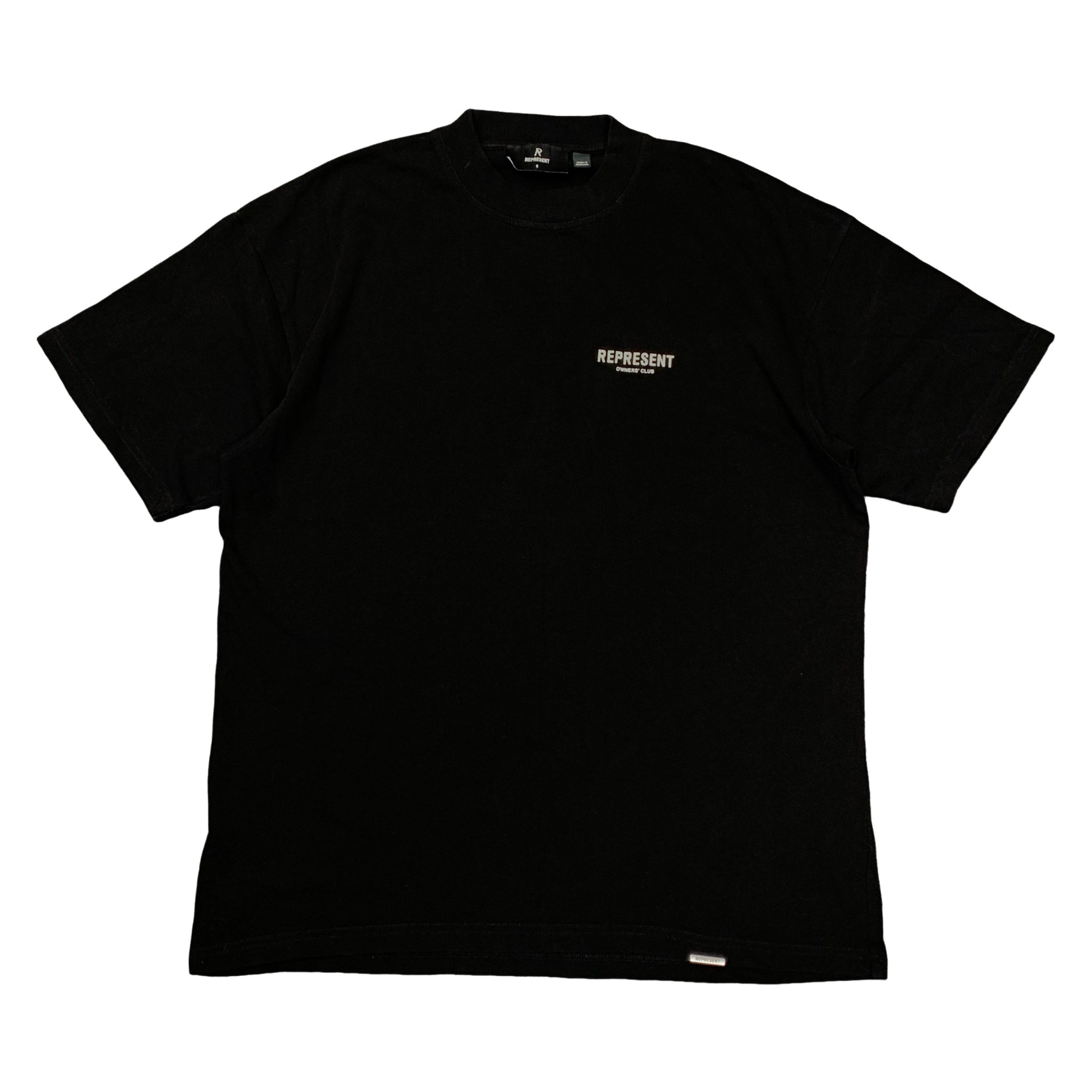 Represent Small Tee Owners Club Jet Black T-Shirt