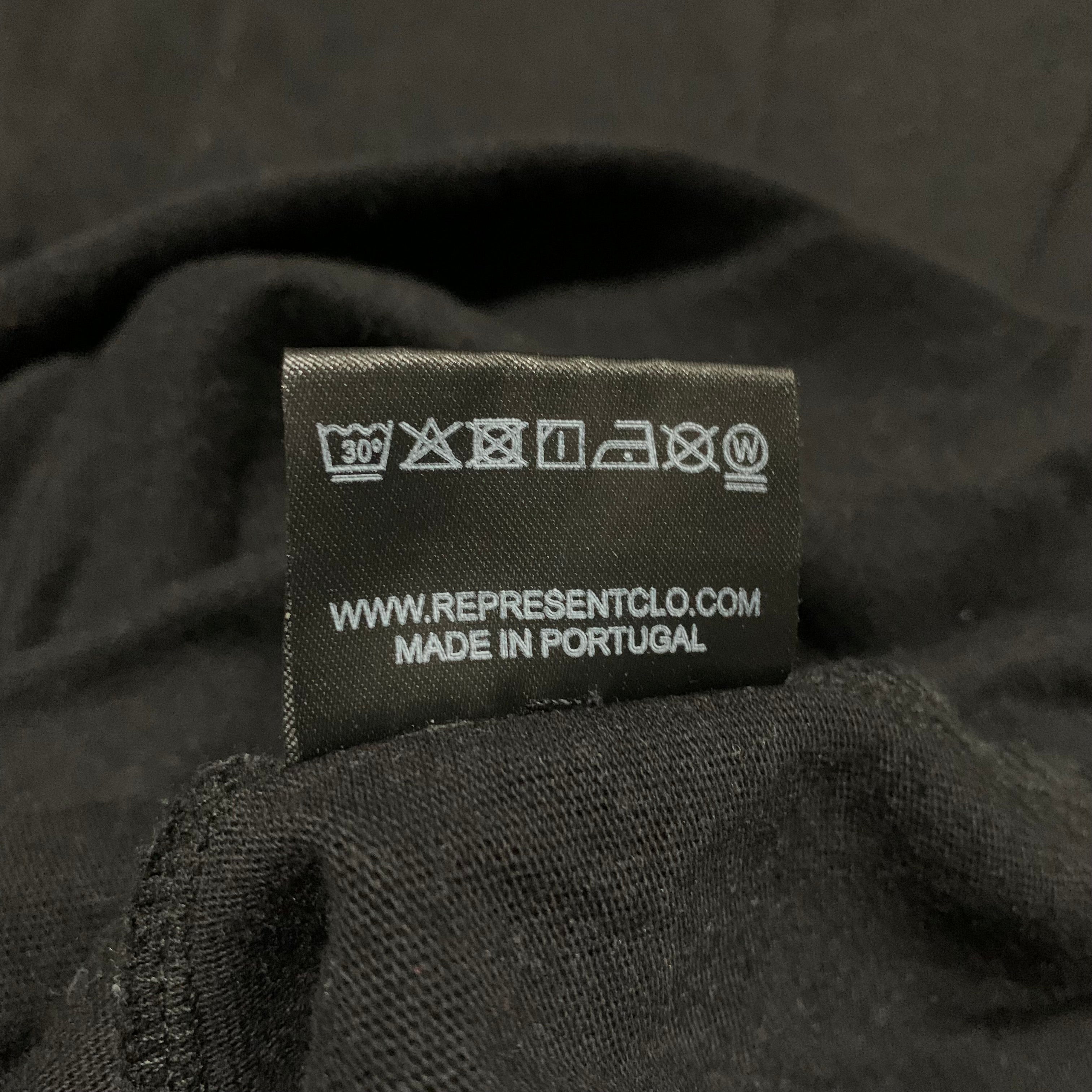 Represent XXL Shark Jet Black Tee