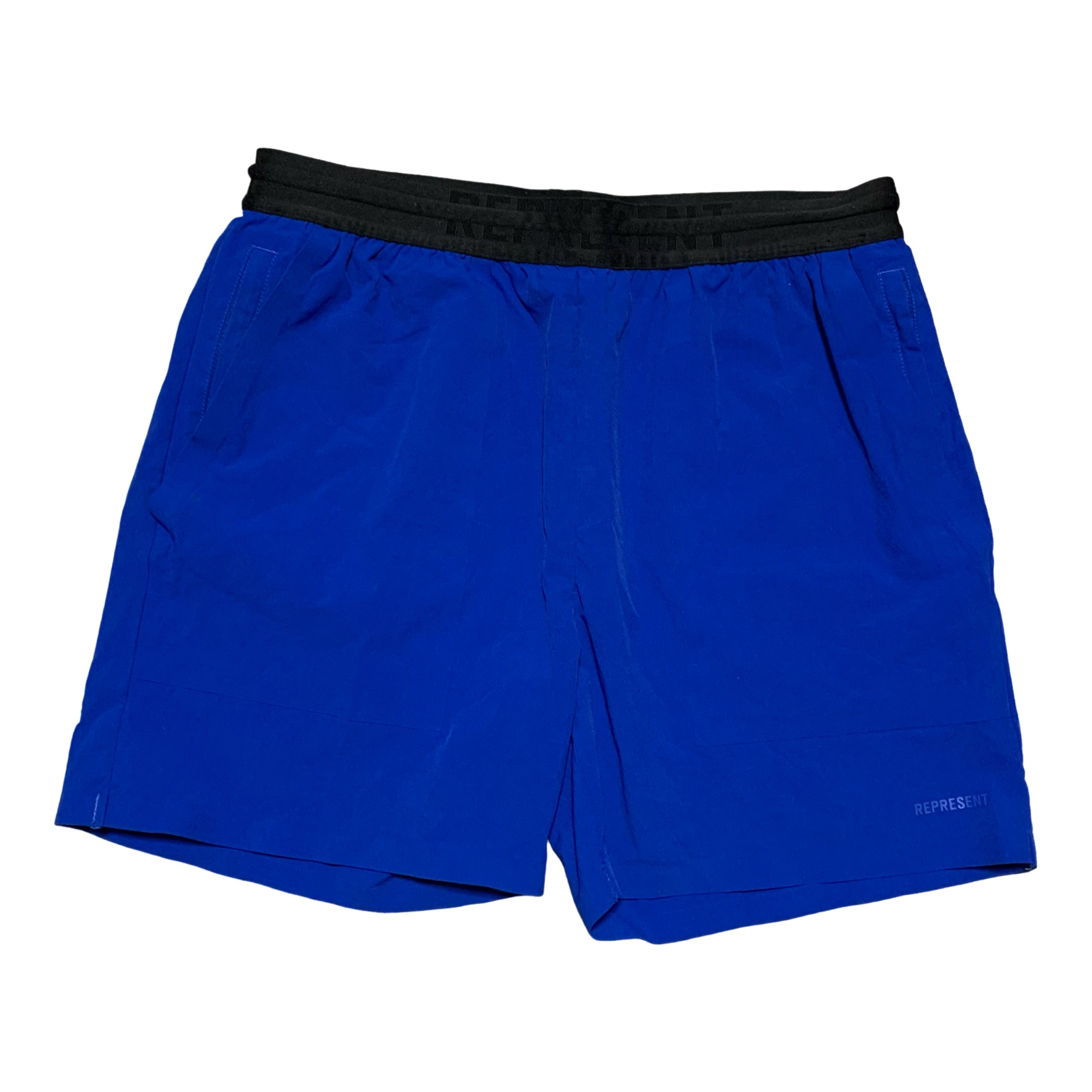 Represent Small Shorts Training Crew Blue Bottoms