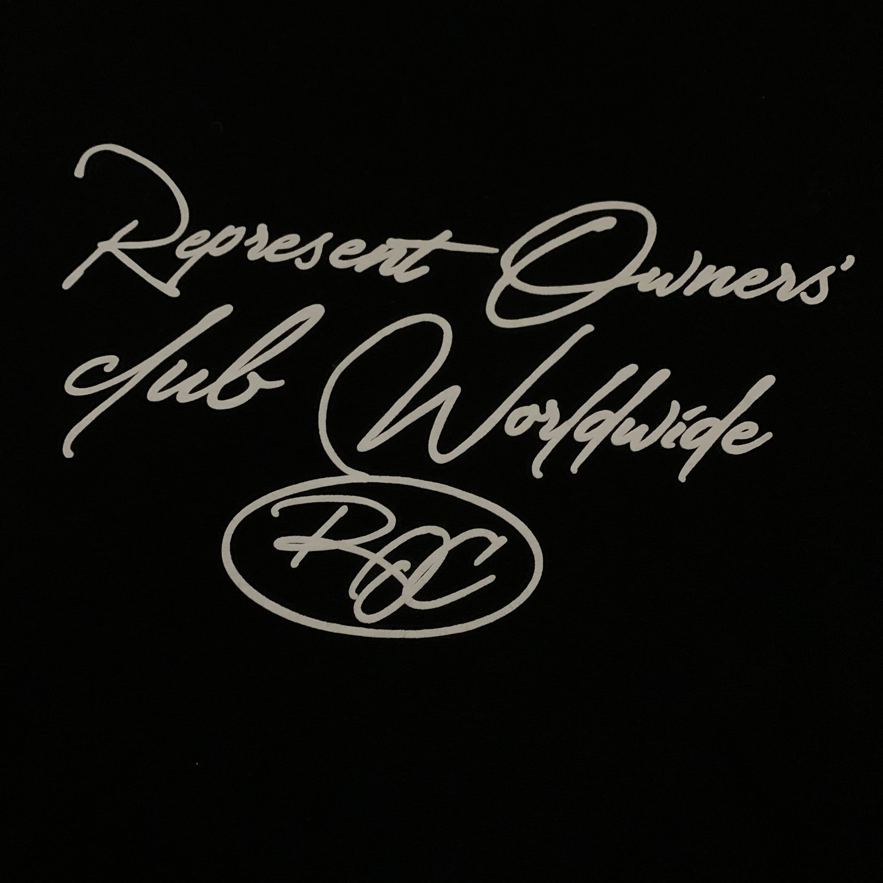 Represent Large Owners Club Signature Jet Black Tee