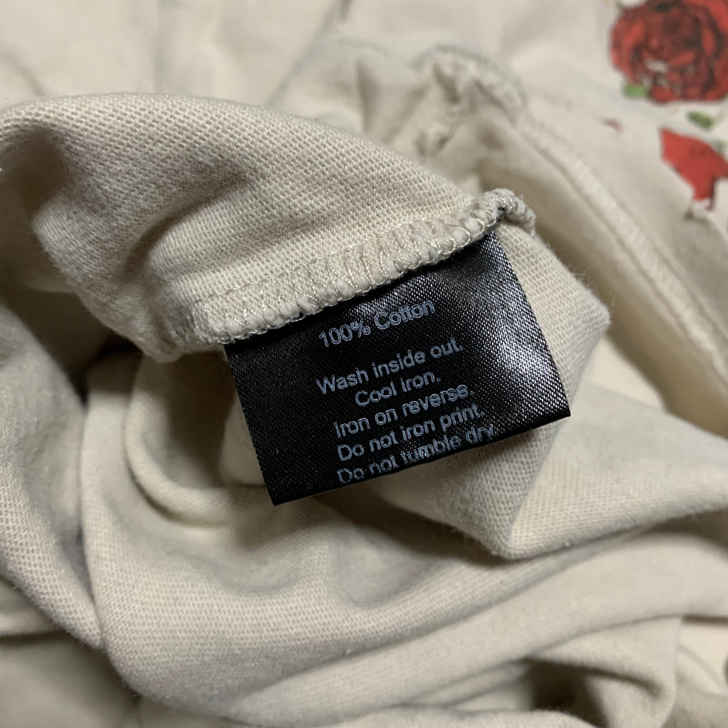 Represent Large Rep N Resent Vintage White Tee