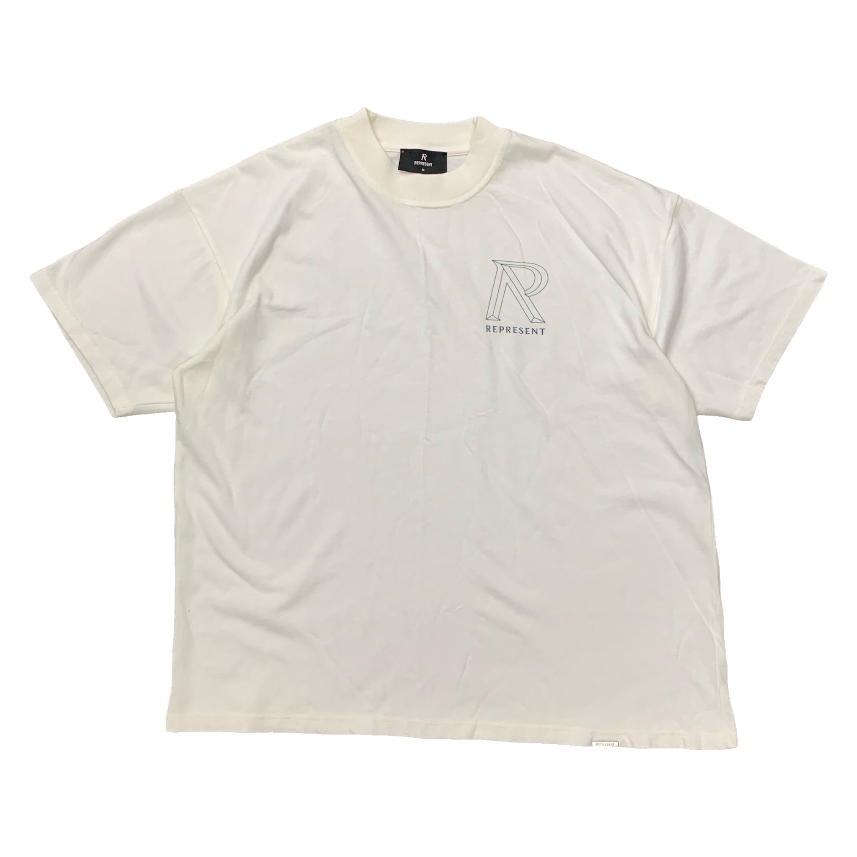 Represent Medium Tee Saint Micheal Flat White T-Shirt