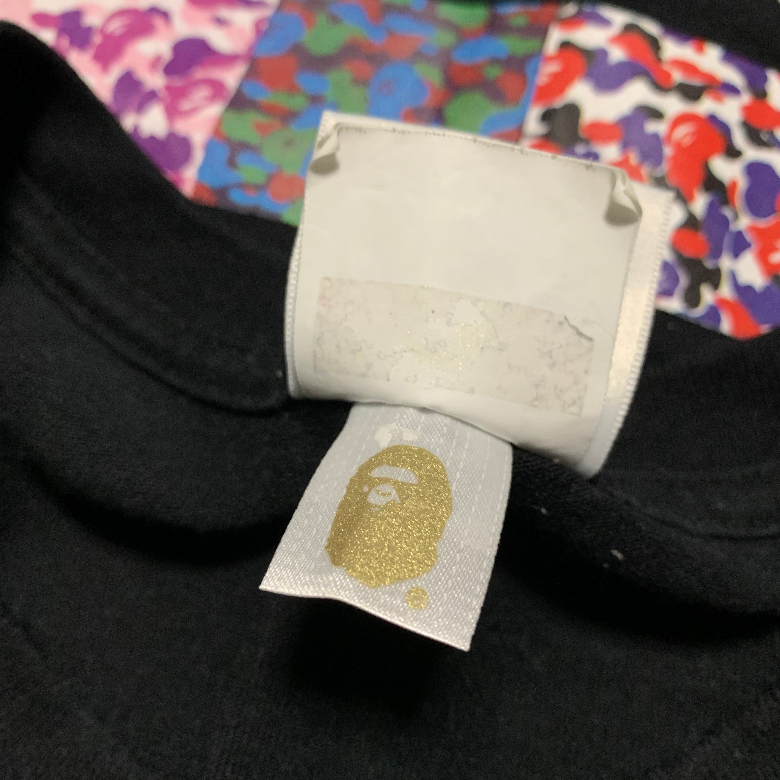 Bape XXL 29th Anniversary Camo Black Tee A Bathing Ape 2XL