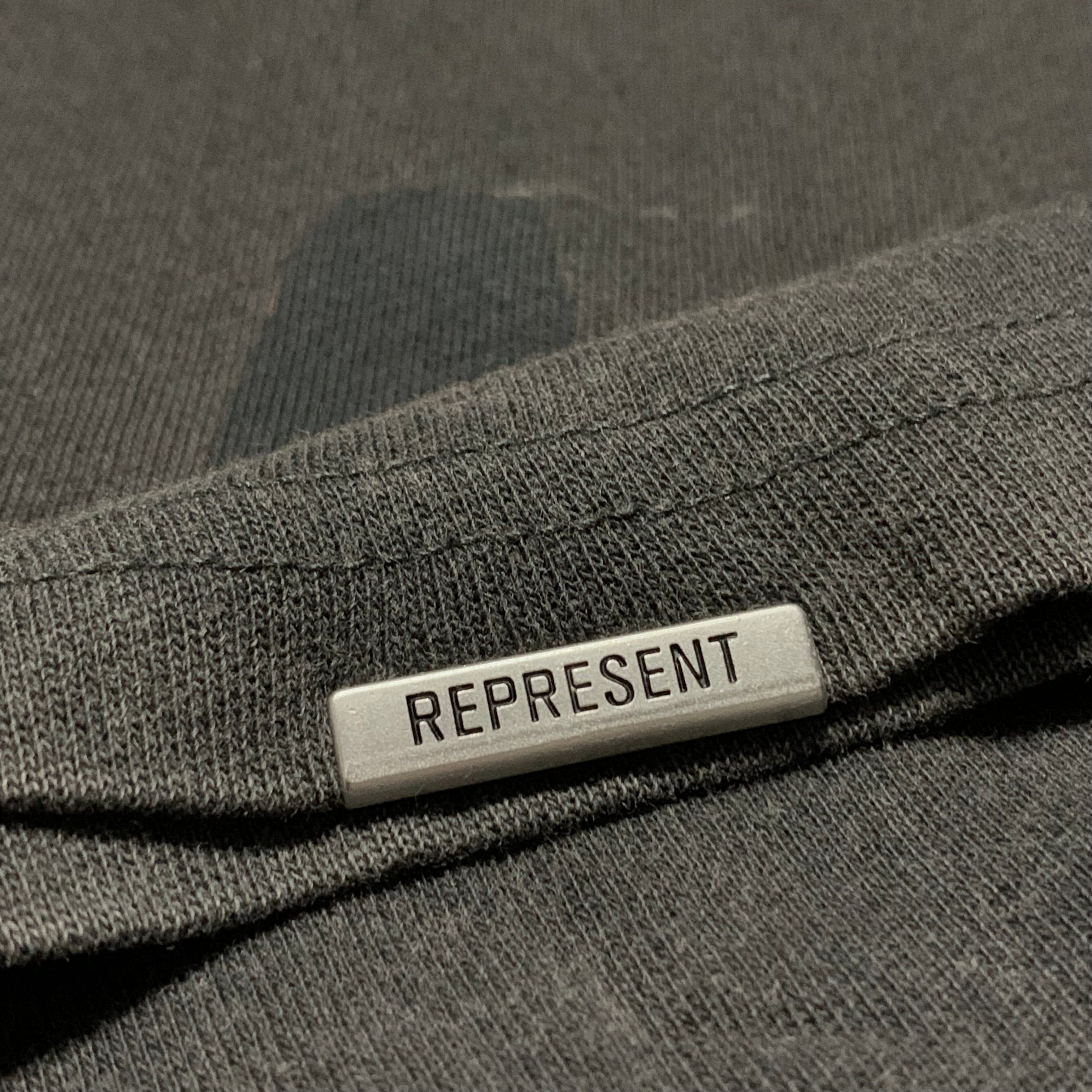 Represent XL Thoroughbred Dog Vintage Black Tee