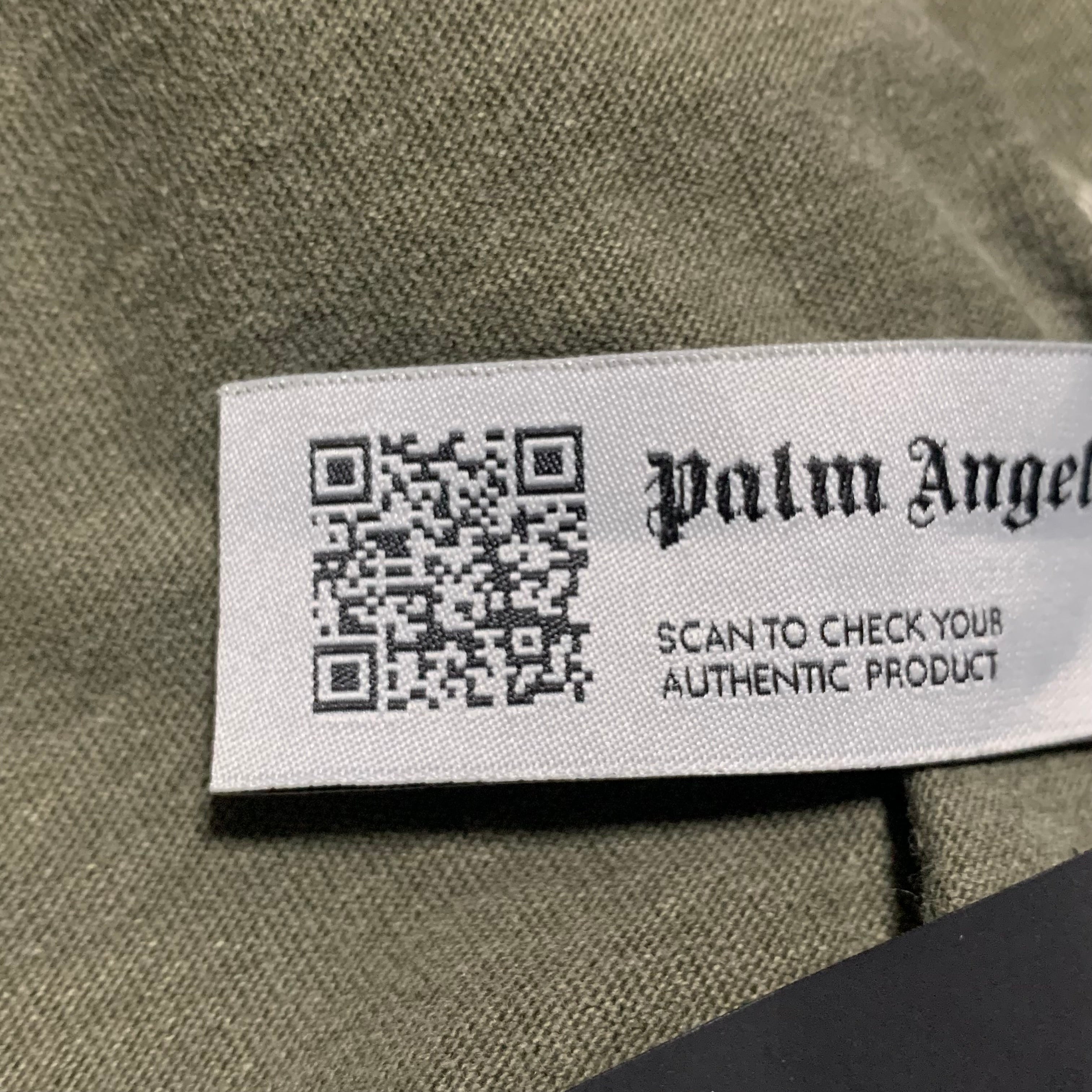 Palm Angels Medium Kill The Bear Green Tee