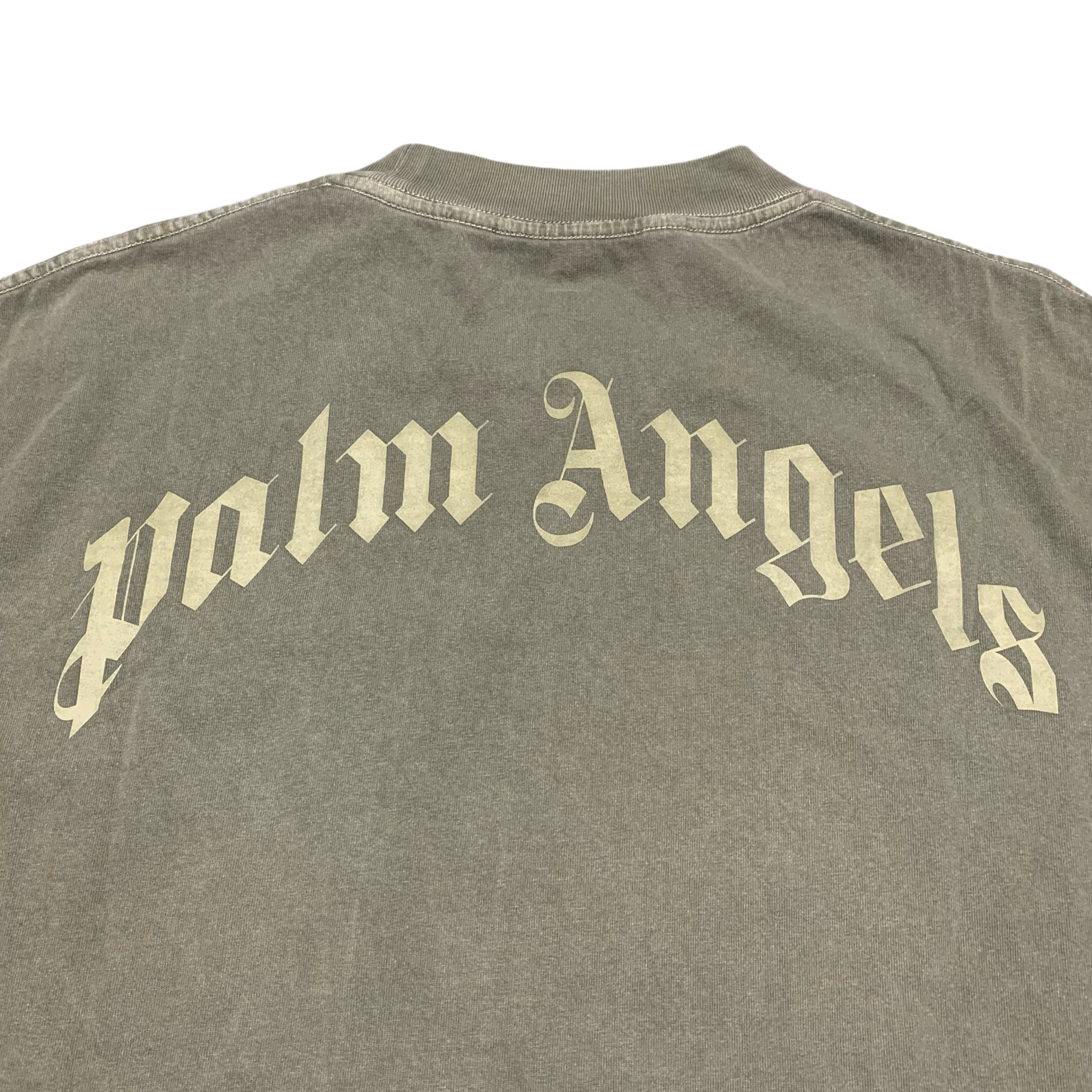 Palm Angels Medium Kill The Bear Green Tee