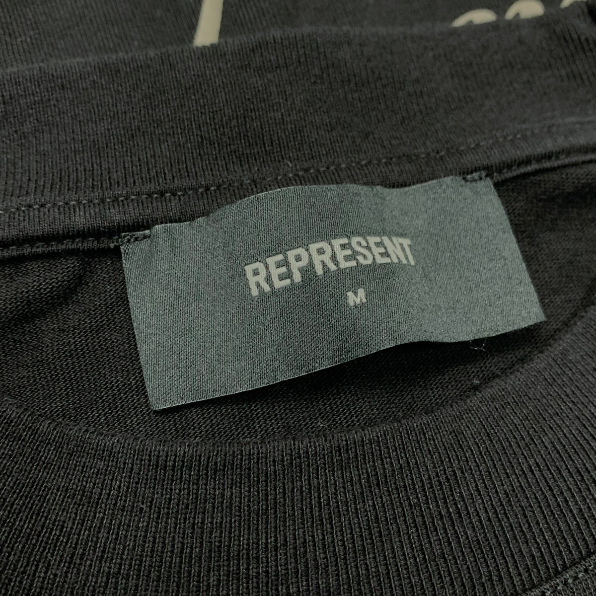 Represent Medium Tee Patron Of The Club Jet Black T-Shirt