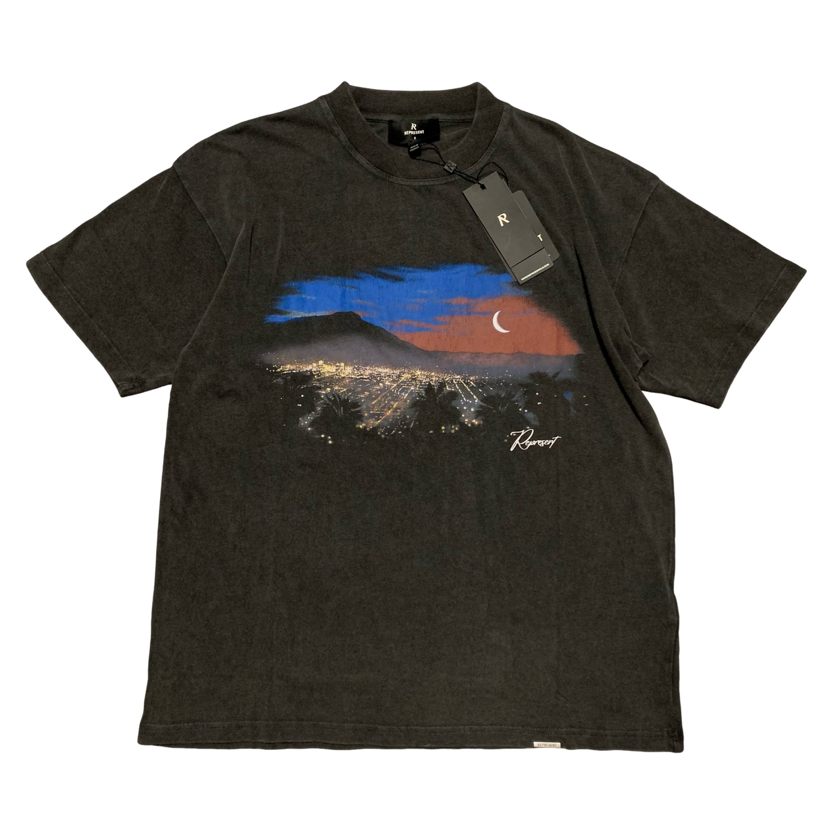 Represent Small The Hills Vintage Grey Tee