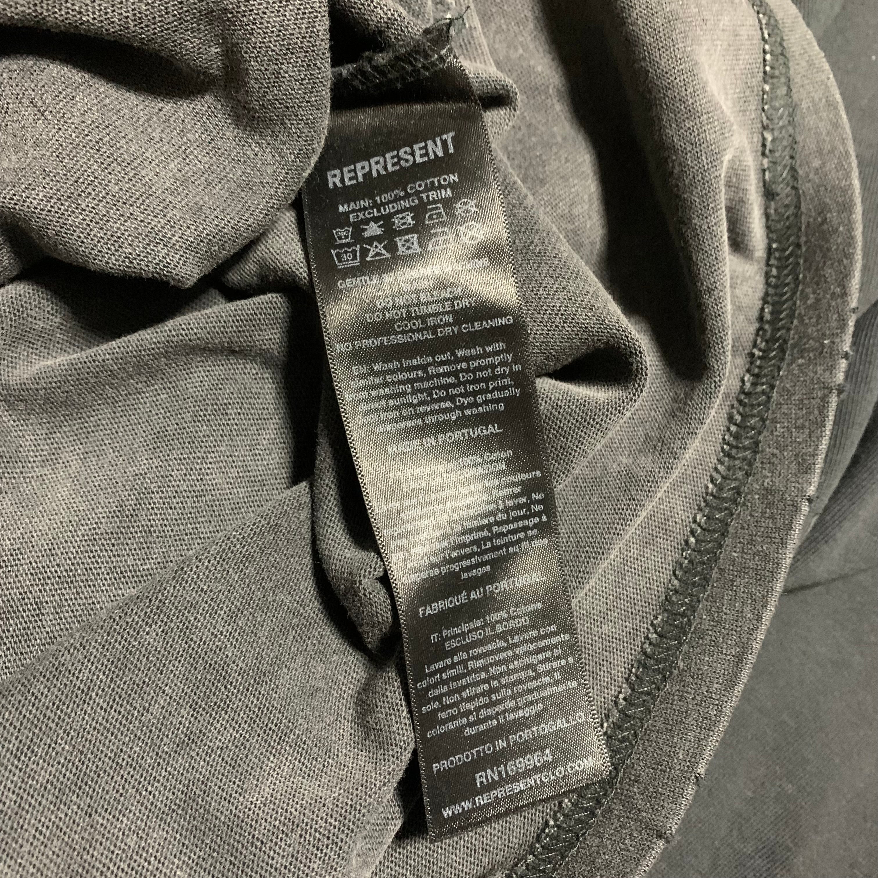 Represent Small Spirit Reaper Vintage Black Tee